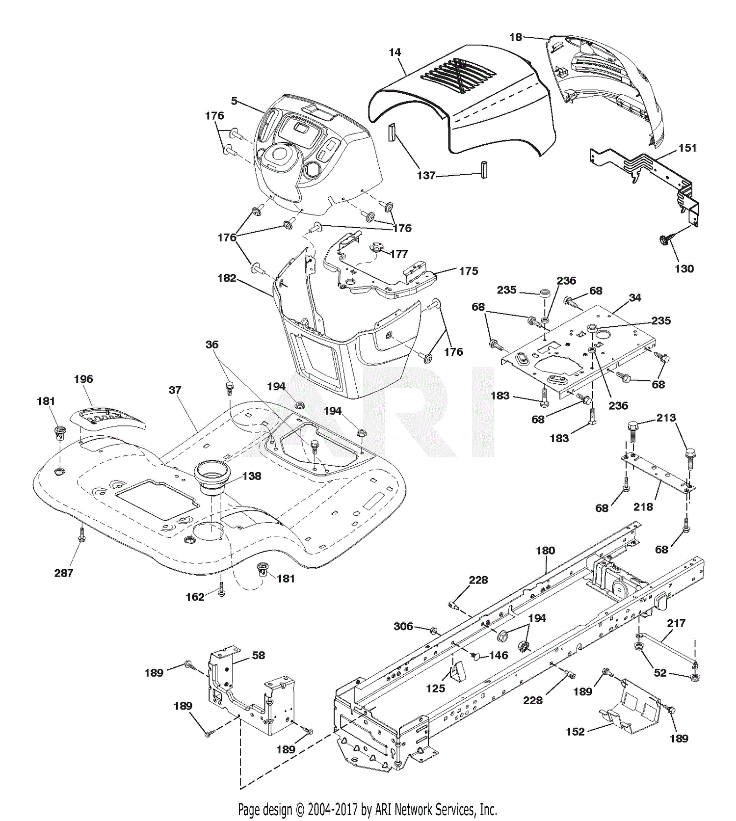 Ariens 936072 (960460053-00) 30