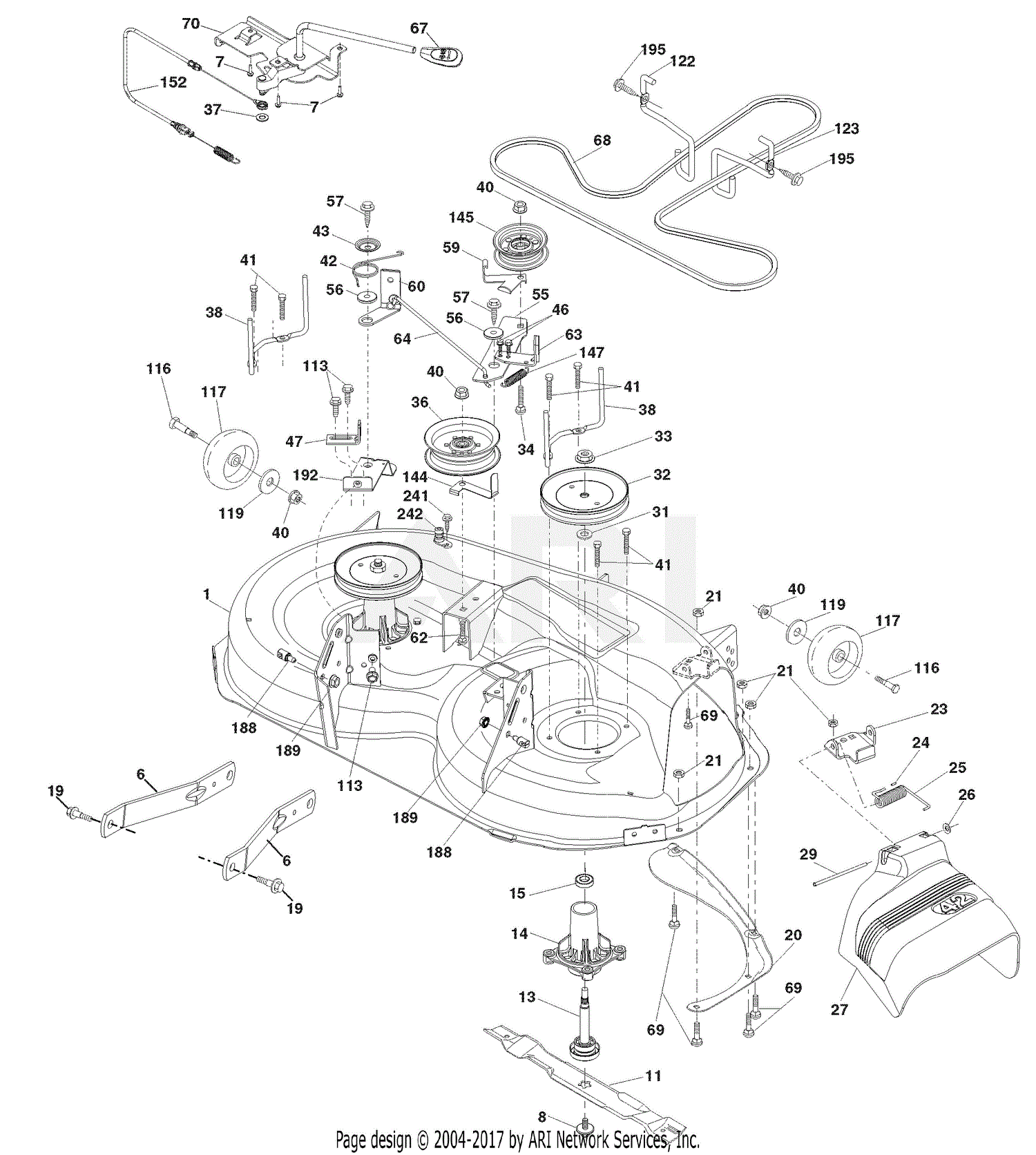 Ariens 936073 (960460054-00) 42