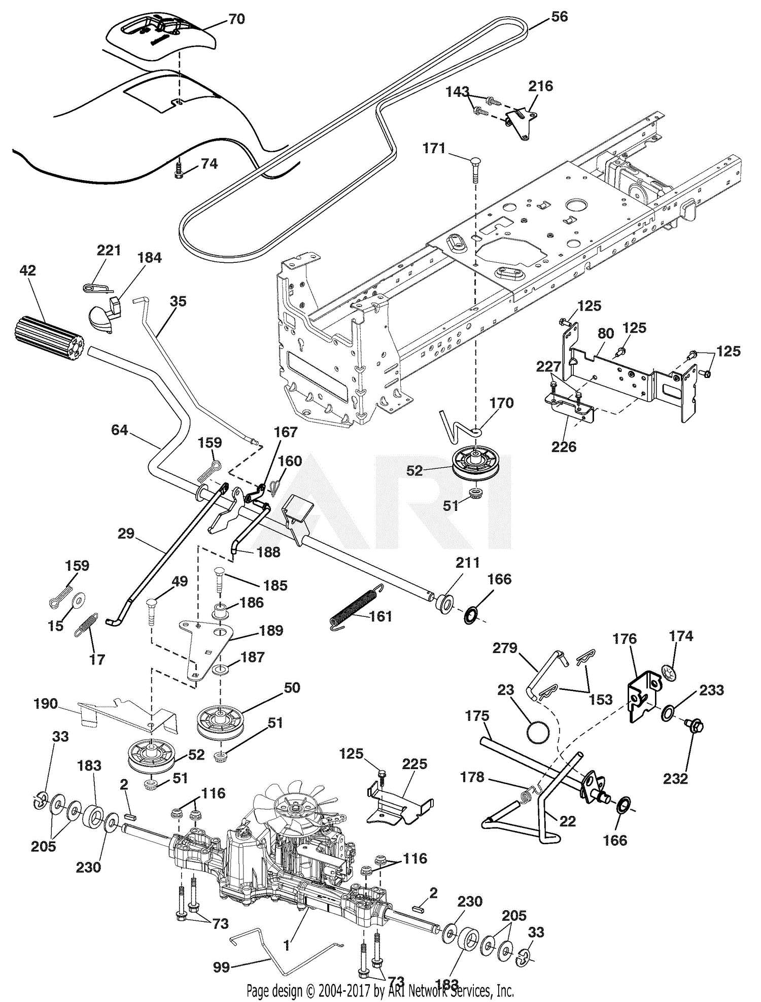 Ariens 936074 (960460055-01) 42