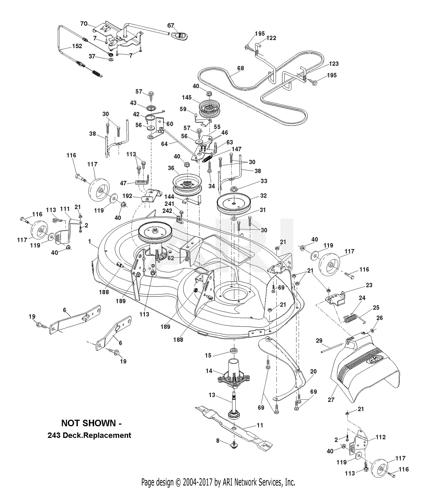 Ariens 936076 (960460058-00) 42