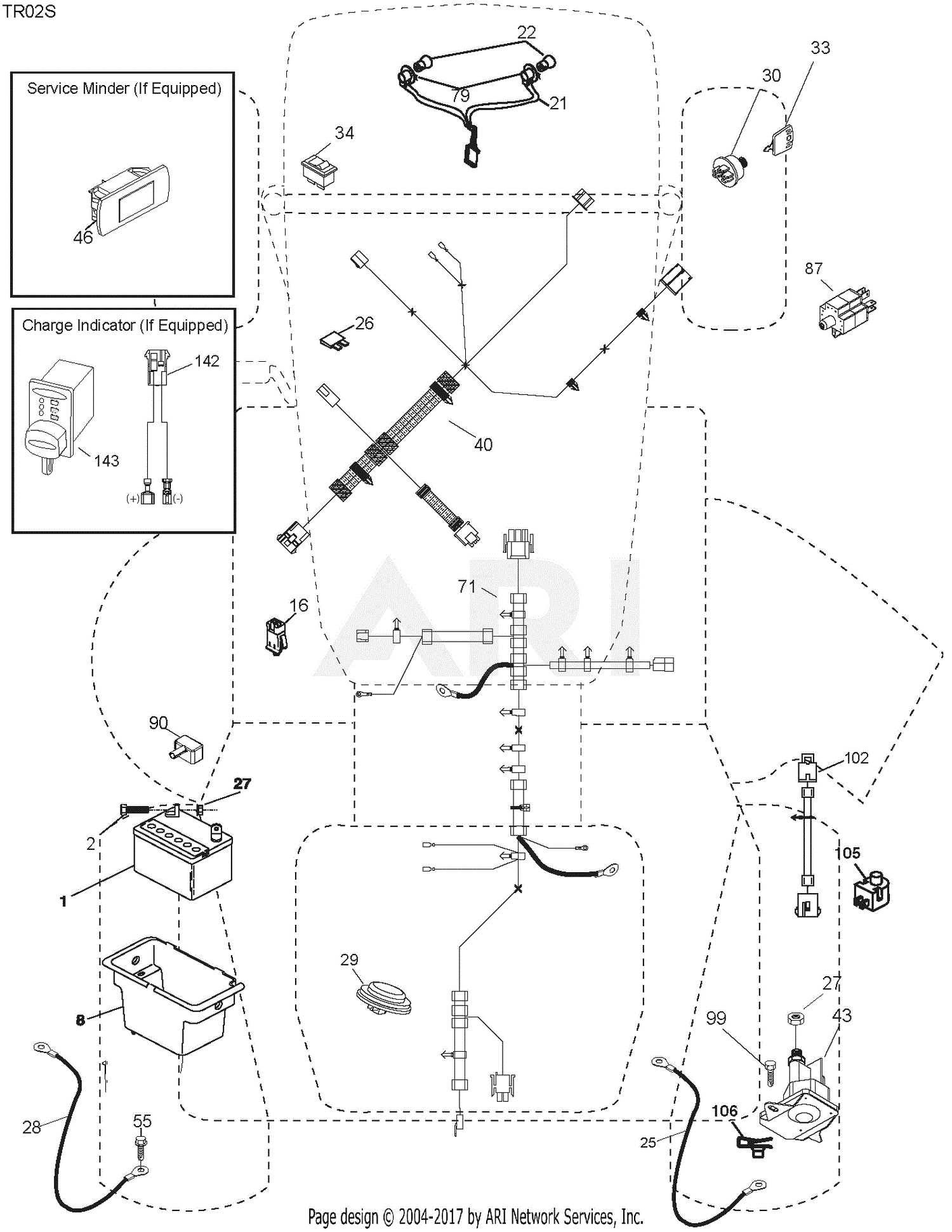 Ariens Lawn Mower Parts Diagram