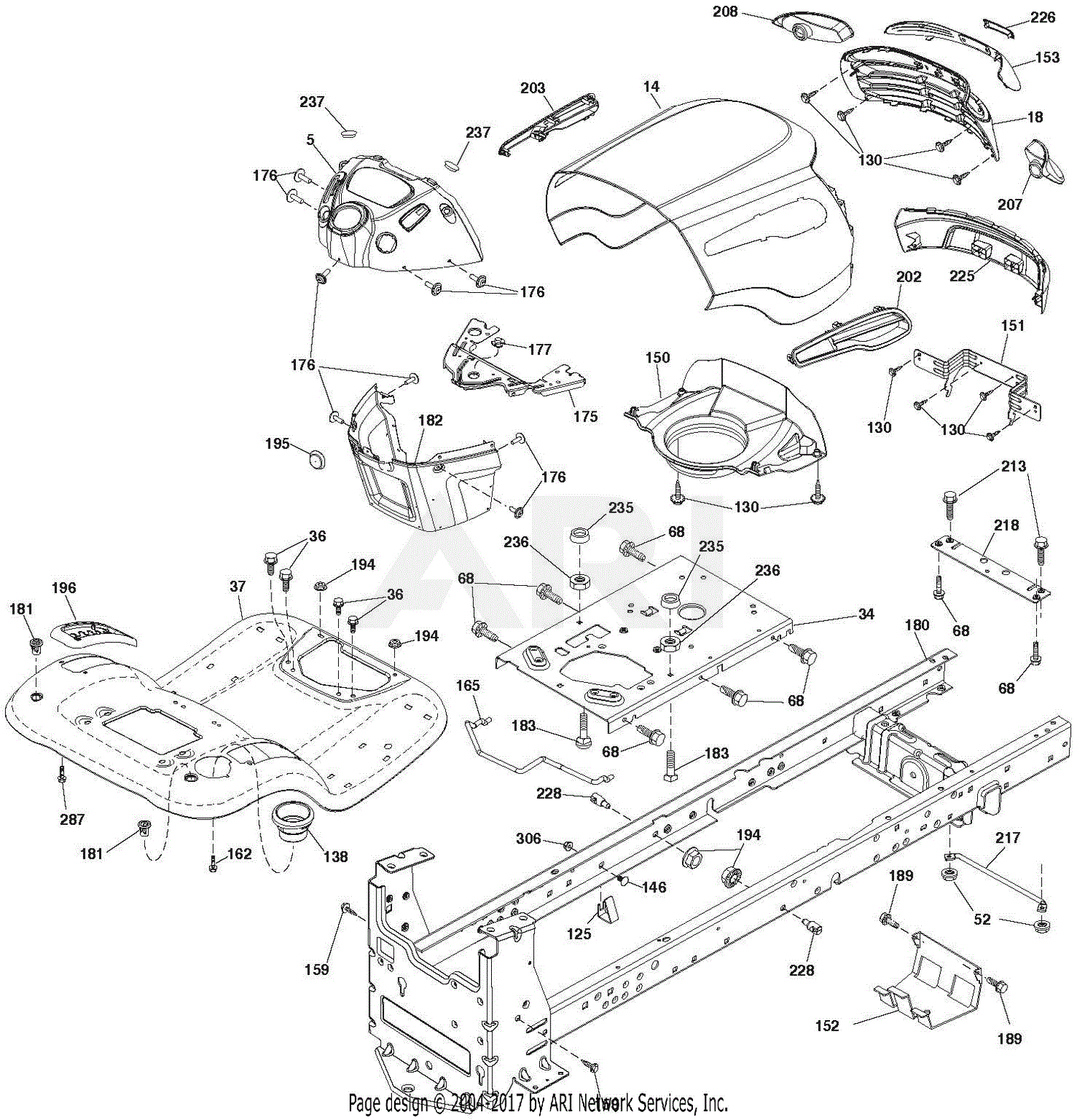 Ariens 936099 (960460071-00) 46