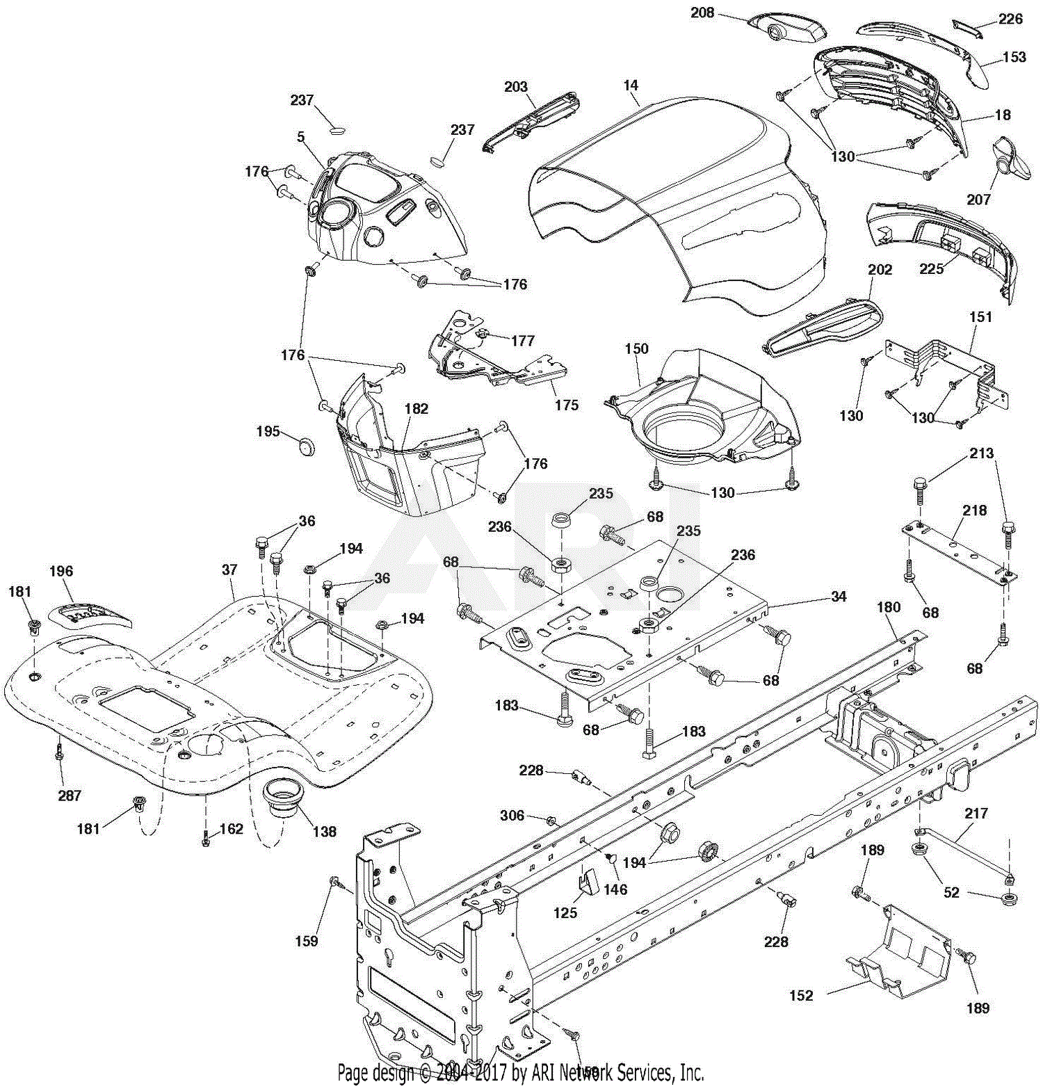 Ariens 936100 (960460070-00) 42