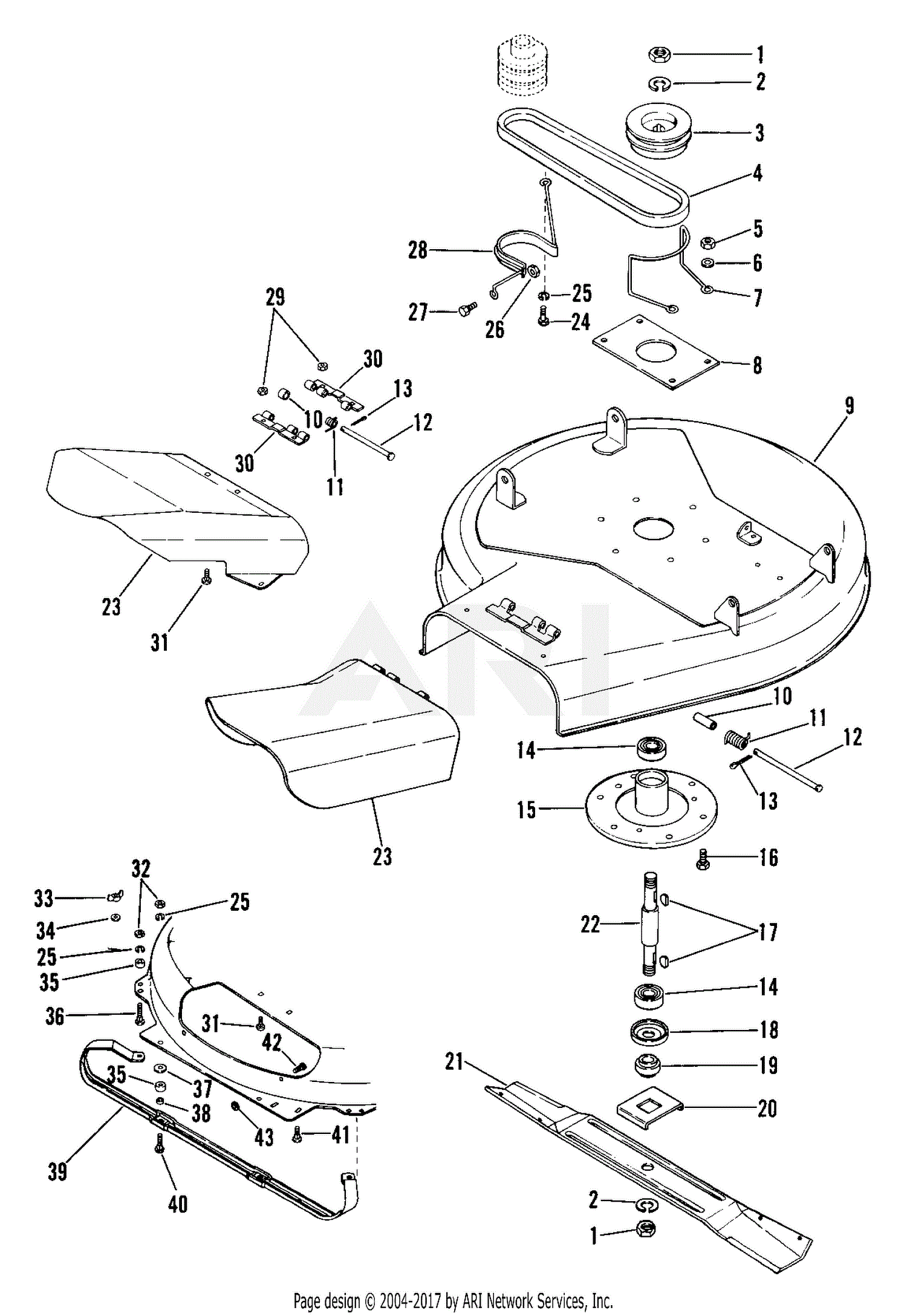 Ariens Riding Mower Wiring Diagram