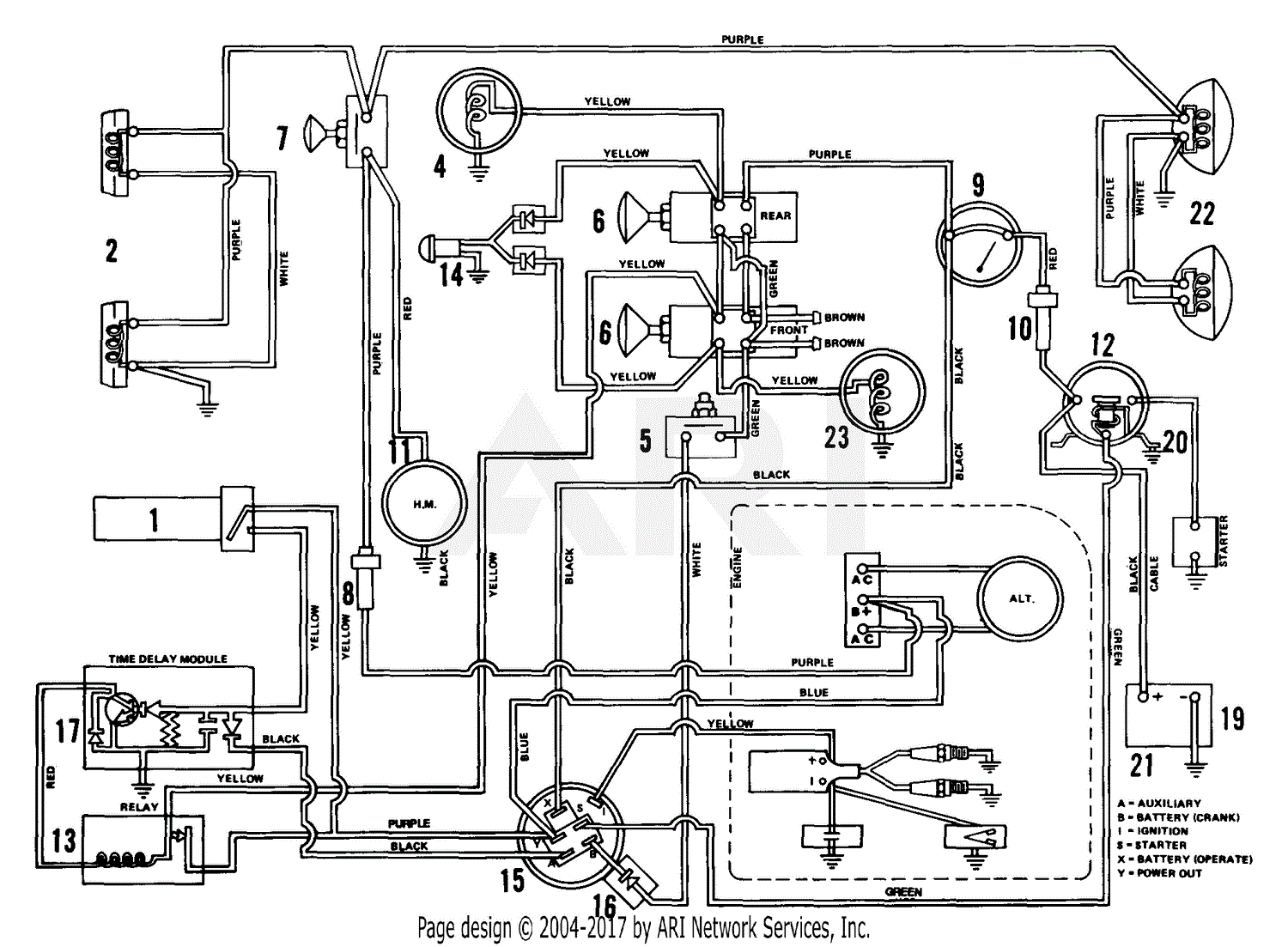 17hp Kohler Hydro Parts Diagram