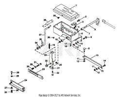 Ariens 931034 (004534 - ) GT, 20hp Kohler, Hydro Parts Diagram for ...