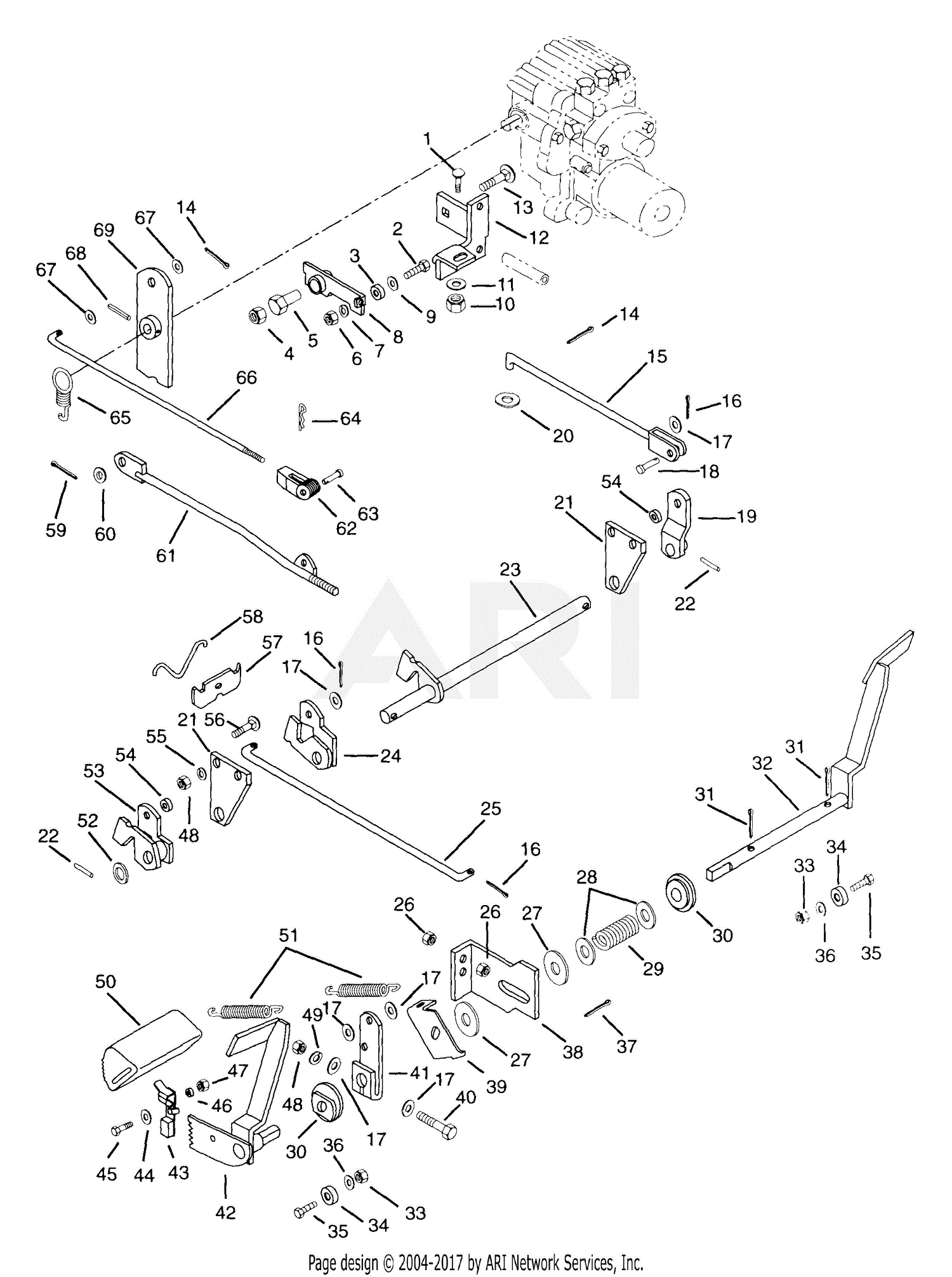 Ariens 931037 (000468 - ) Grand Sierra, 22hp Kohler, Hydro ... 250x wiring diagram 
