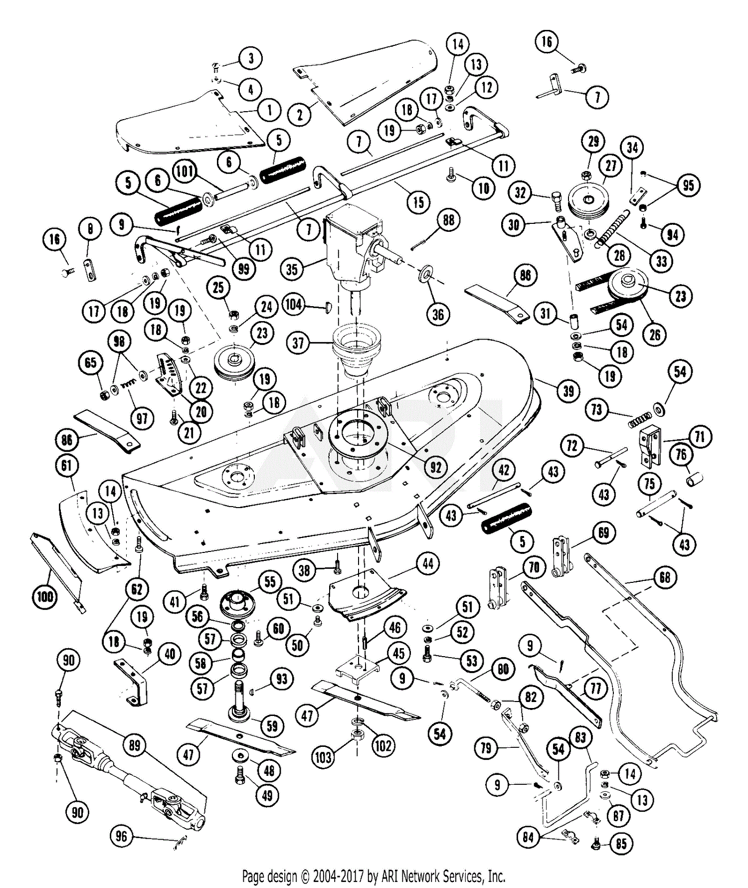 Ariens 831002 (000101 - ) 48