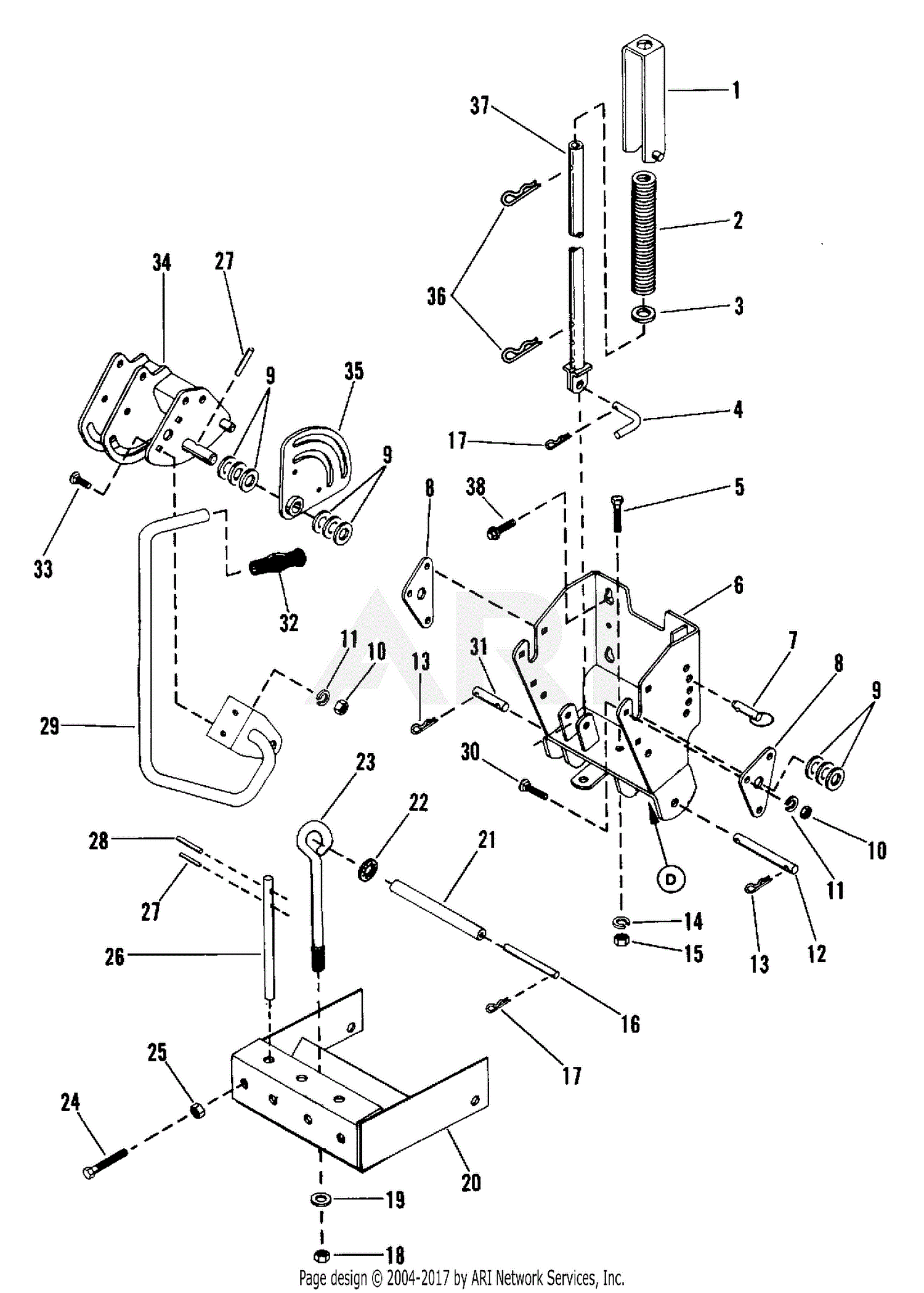 Ariens 834013 (000101 - ) 32