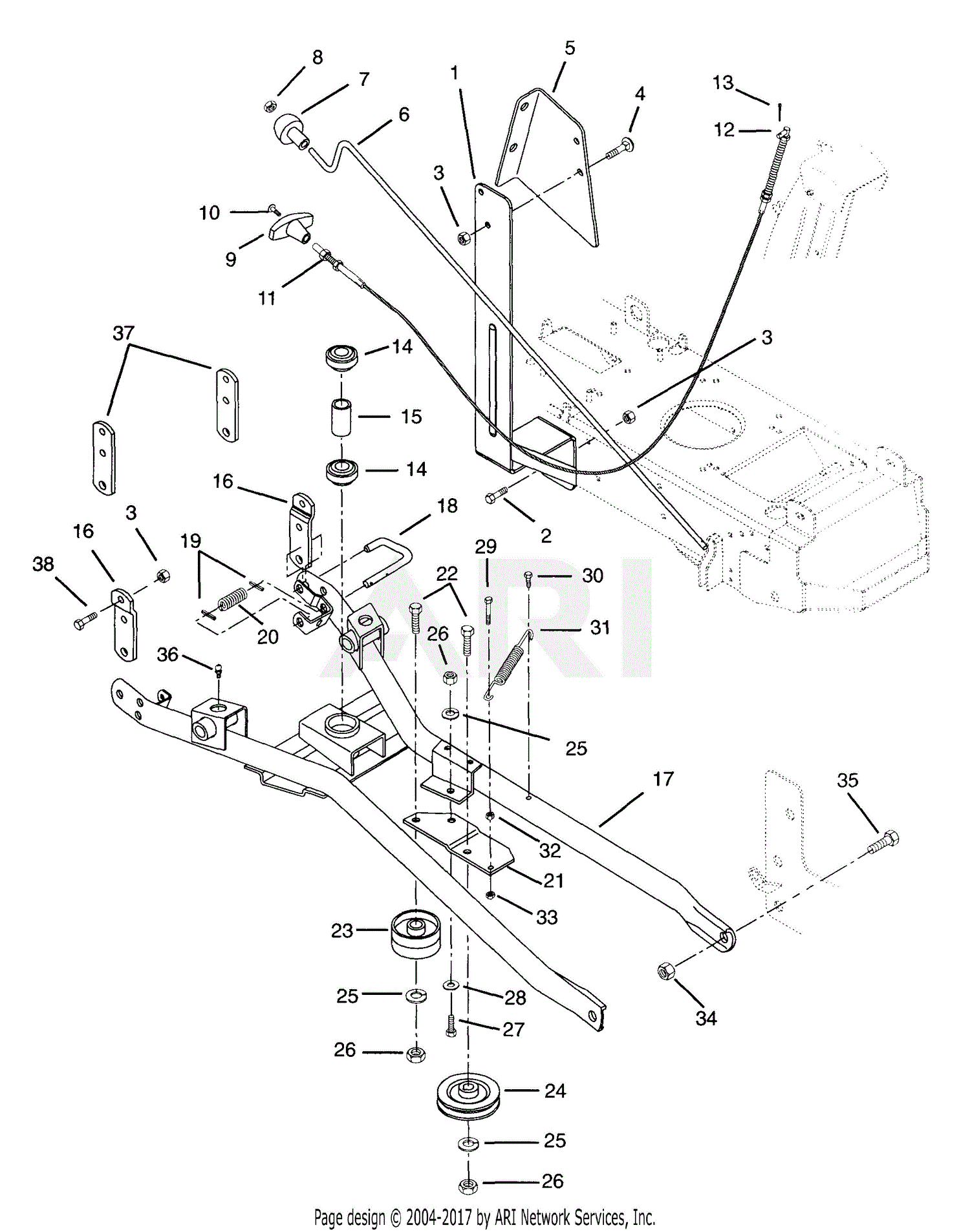 Ariens 836011 (000231 - ) 36