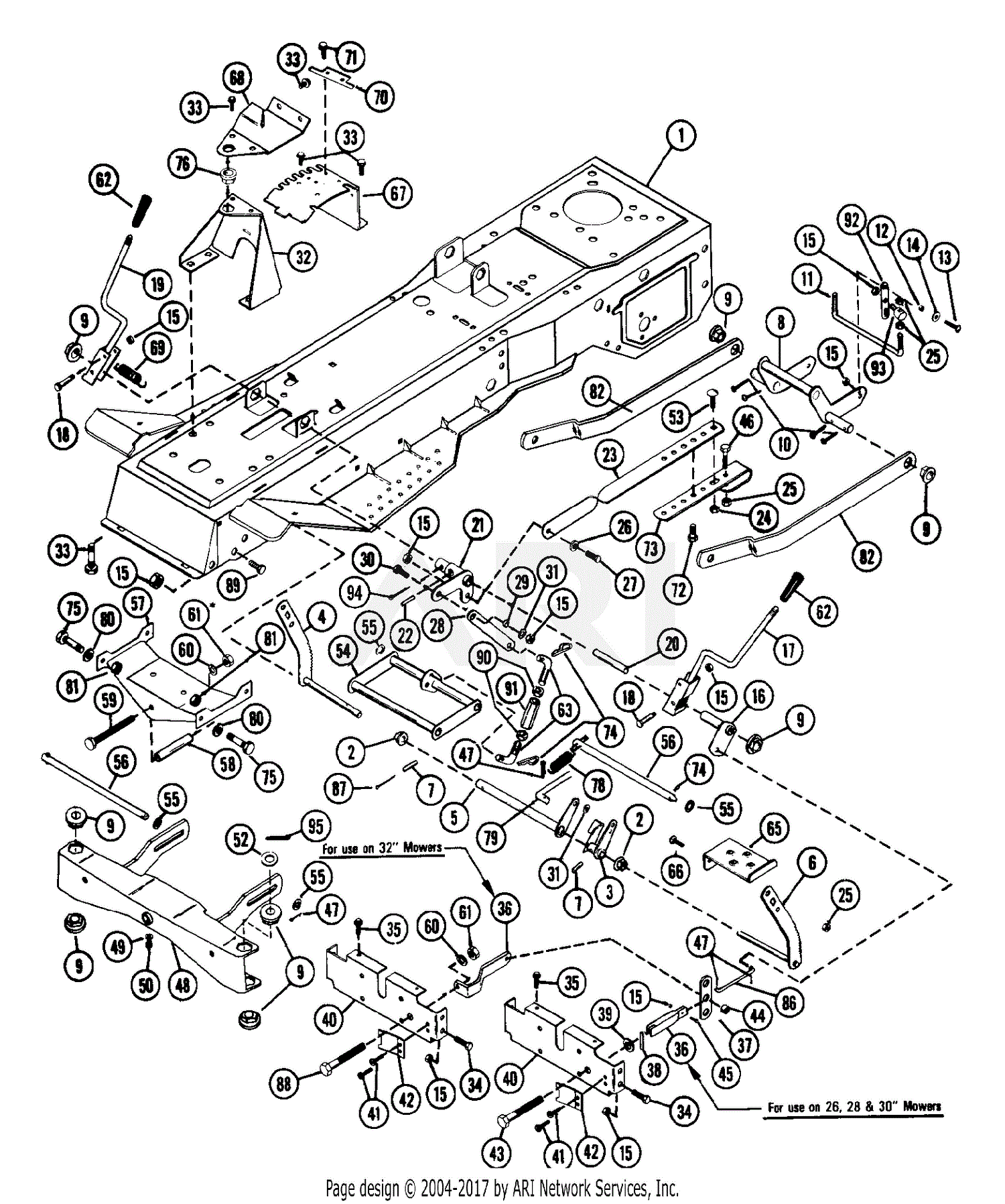 Ariens 927015 (000101 - ) RM1032, 10hp B&S, Recoil, 32