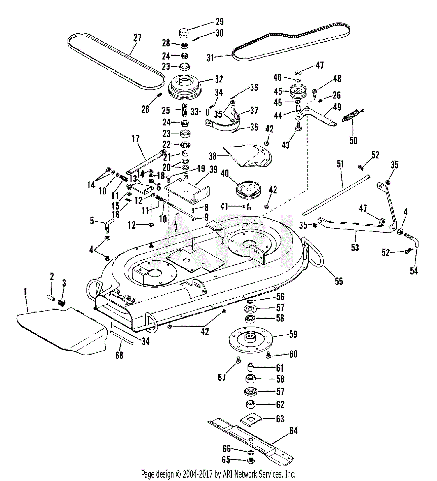 John Deere C381 & C392 Spin Spreader Parts Manual