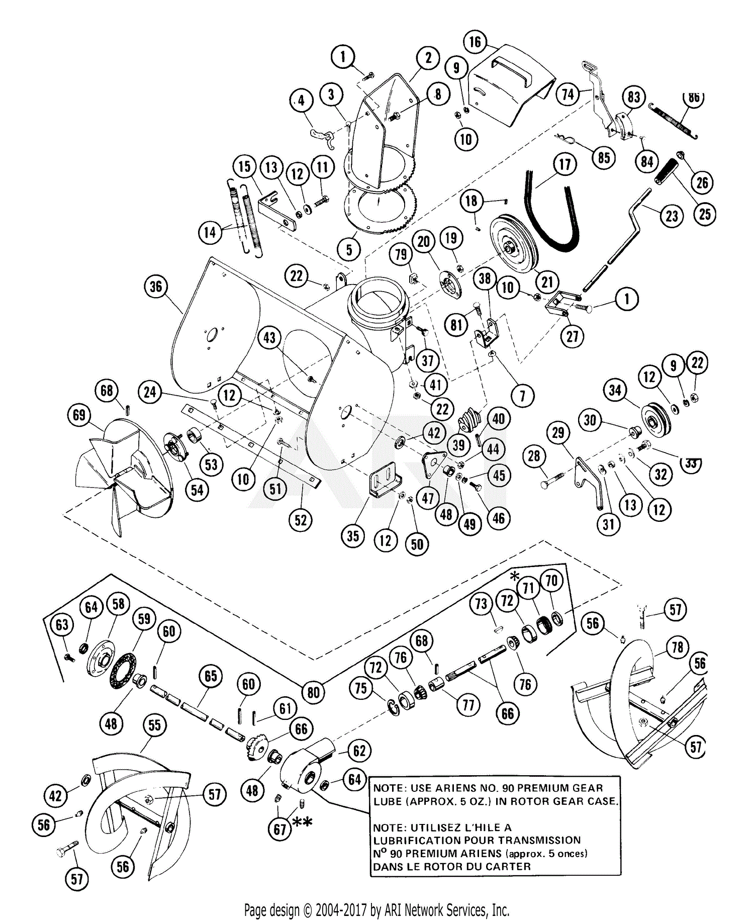 Ariens 922024 (018001 - ) 20