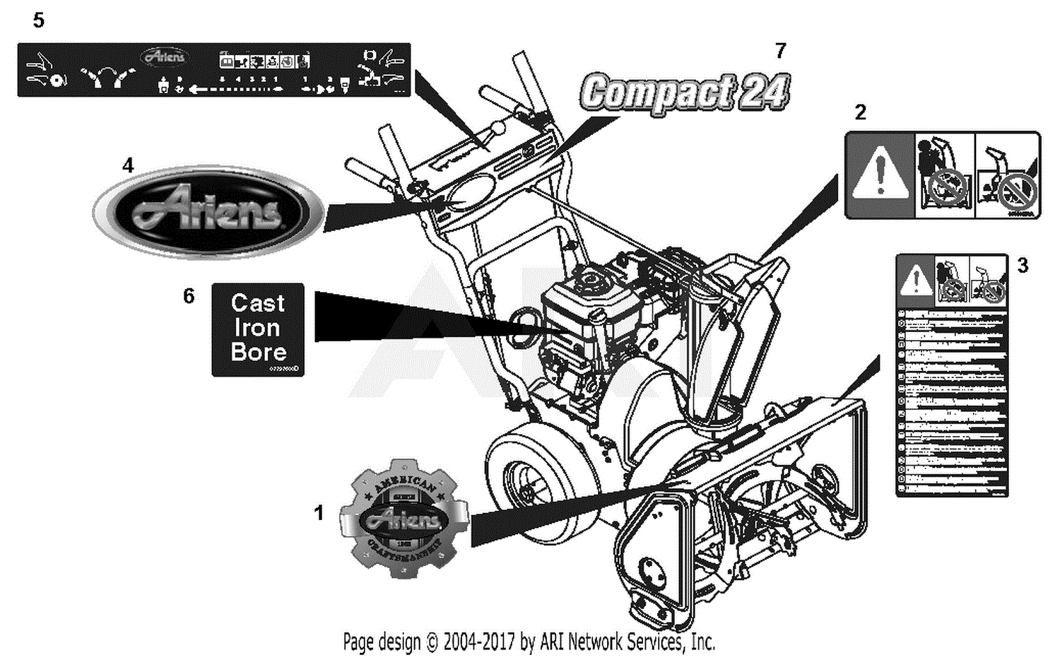 Ariens Parts Diagrams