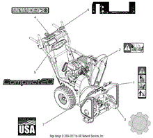 Ariens 920026 (260000 - ) Compact 20 Parts Diagrams