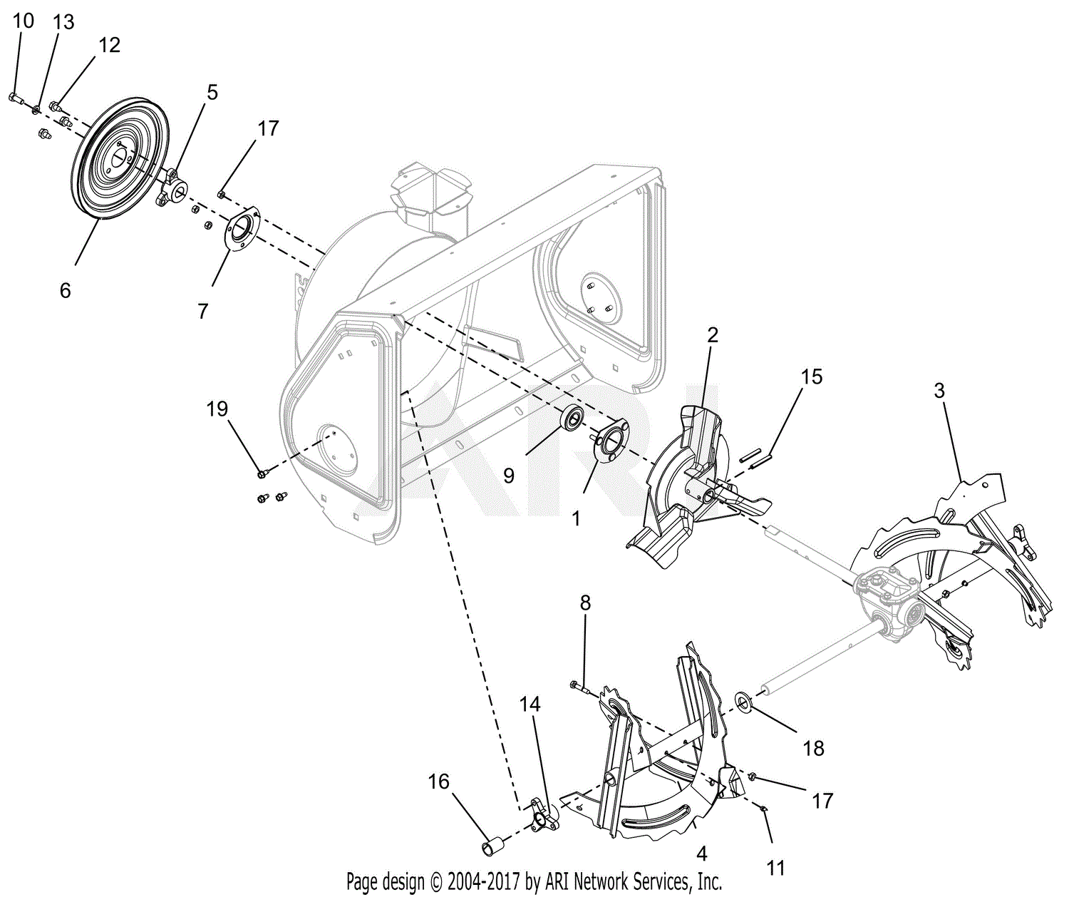 Ariens 920028 (000910 - 259999) Compact 24 Track Parts Diagram For ...