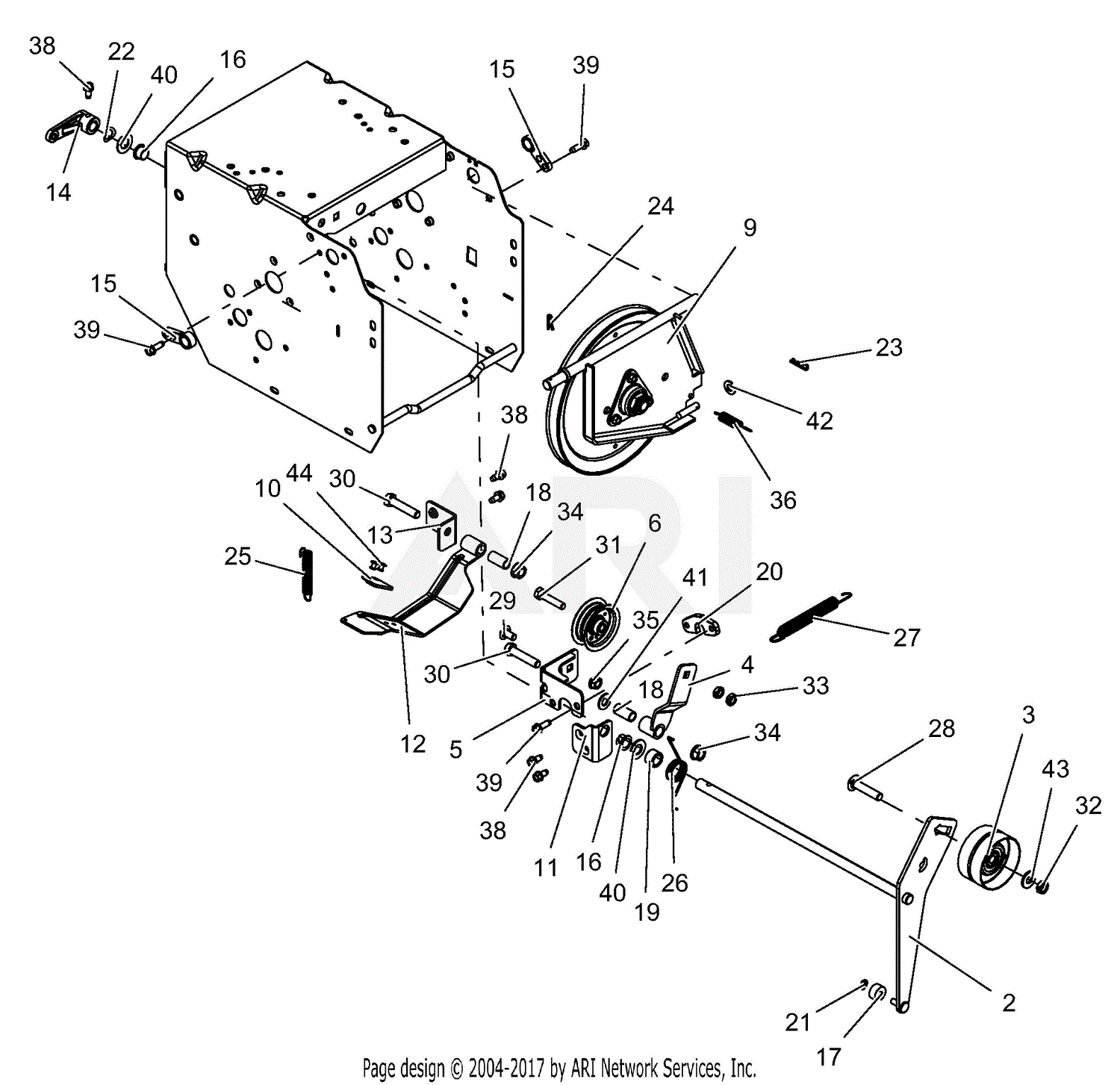 Ariens 921023 (095000 - 099999) Delux 28