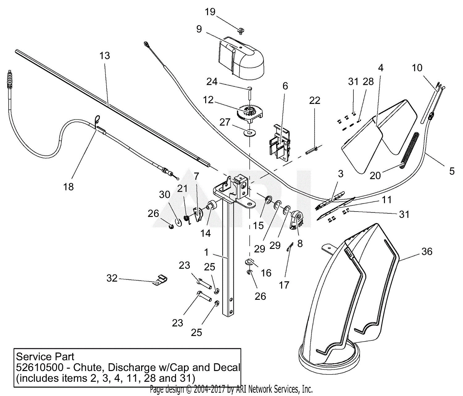 Ariens 921028 (000101 - ) Deluxe 24