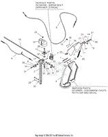 Ariens 921040 (100000 - ) Platinum SHO 30 Parts Diagram for Gear Case