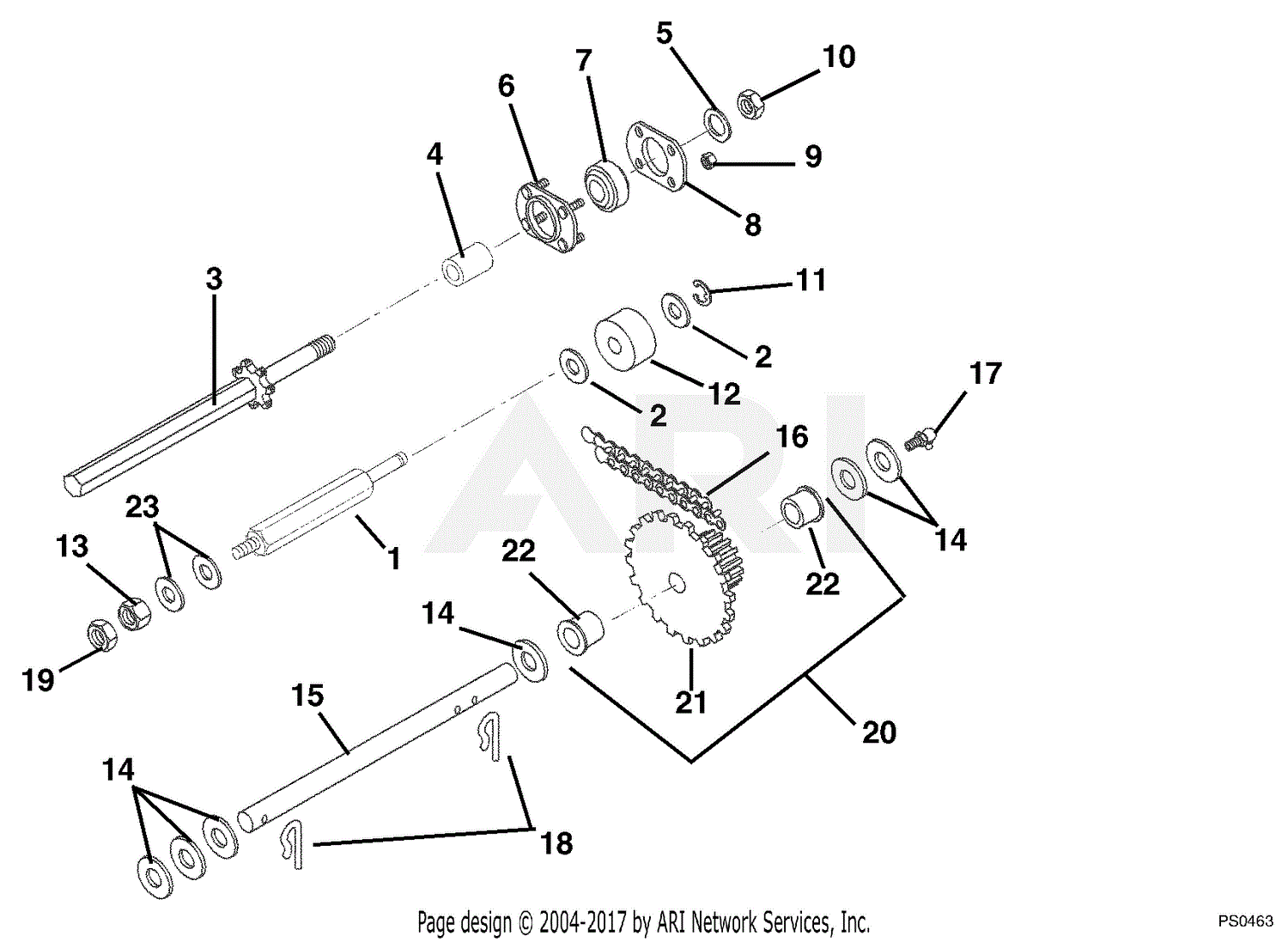 Ariens 924121 (000101 - ) ST1128 LE, 11hp Tec., Electric, 28