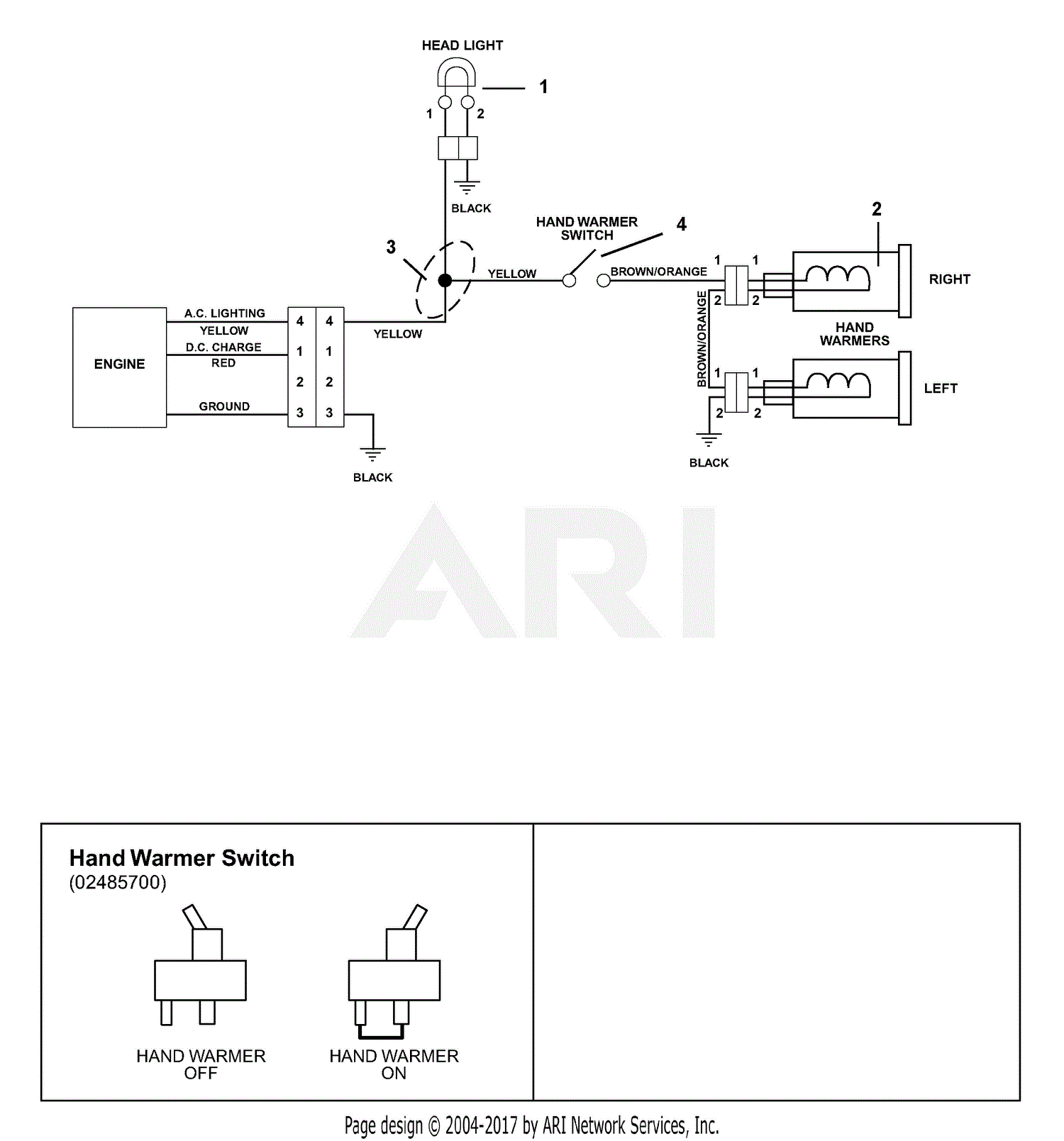 Ariens 926001 (010001 ) 926LE, 9hp Tec., 26" Width Parts Diagram for