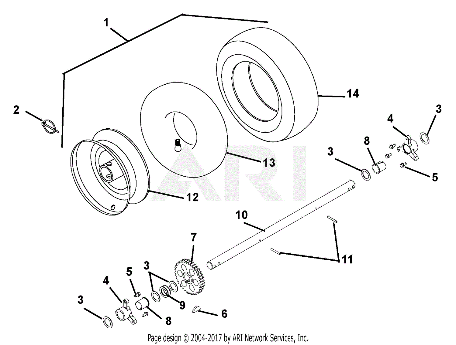 Ariens 926001 (010001 ) 926LE, 9hp Tec., 26" Width Parts Diagram for