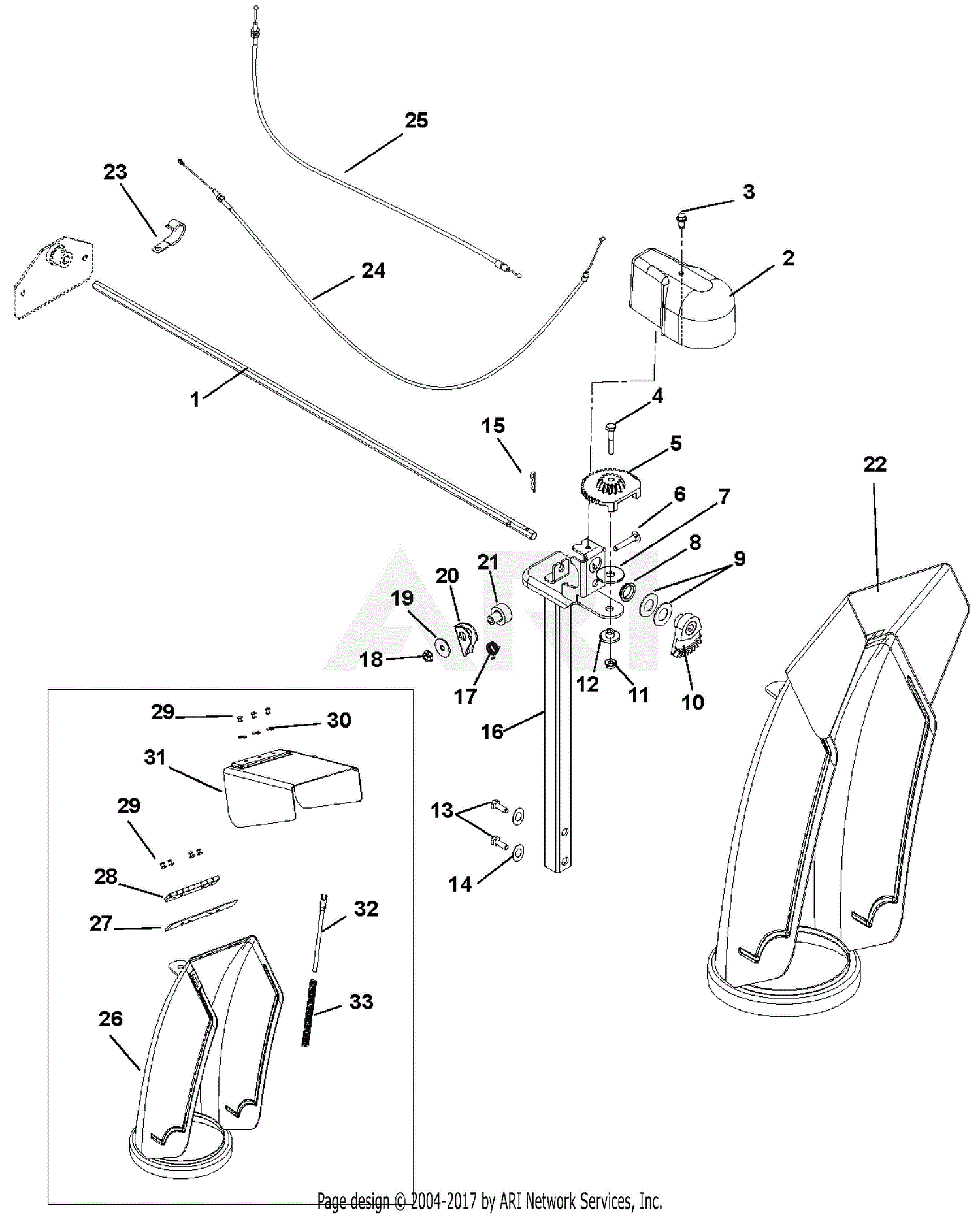 Ariens 926042 (075000 - 094999) Pro 28