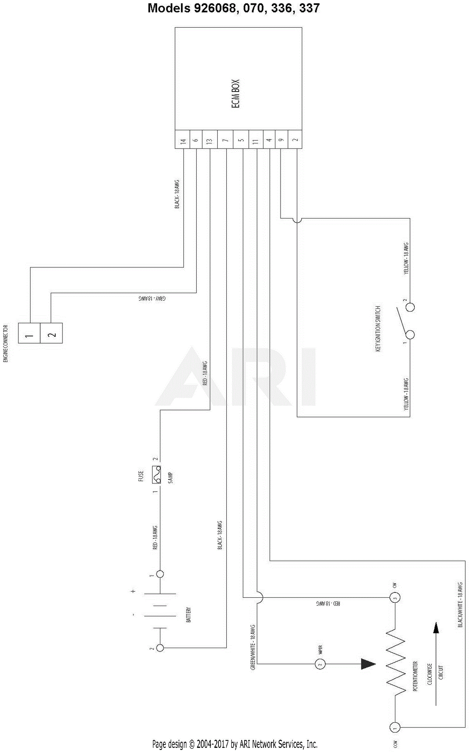 Ariens 926068 (001500 - ) Pro 28 Hydro EFI Parts Diagram for Wiring ...