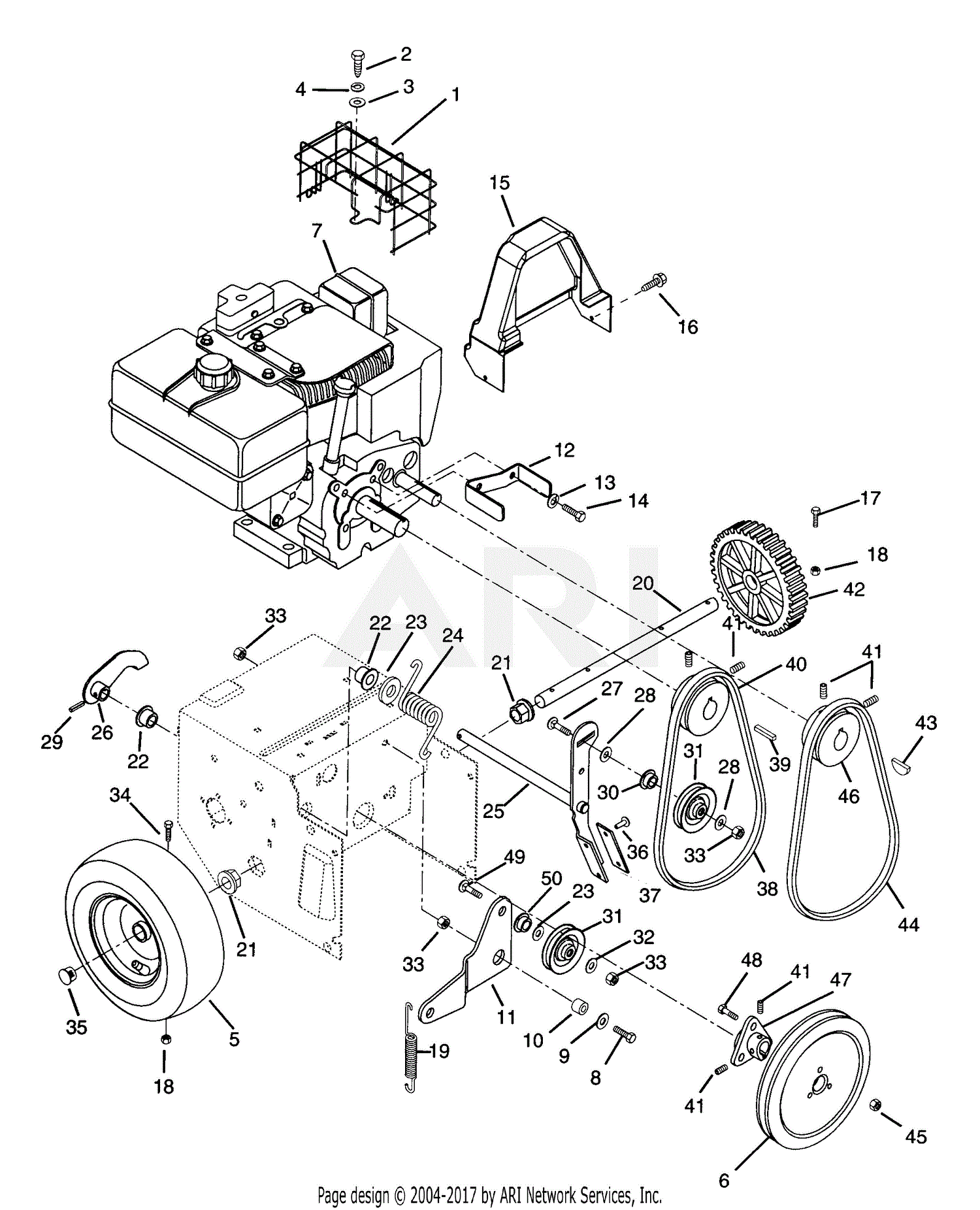 Ariens St724 Parts Diagram - Free Wiring Diagram