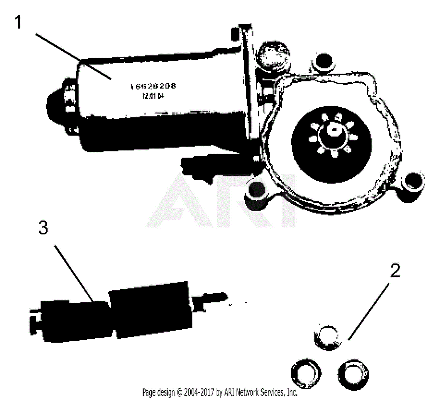 plug washer for adapter Chute Kit Motor Electric Ariens Motor Electric Diagram Parts Kit Chute 524220 for