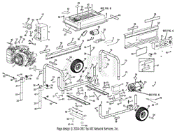 Ariens 986055 (003840 - 999999) 7500 Watt Generator Parts Diagram 