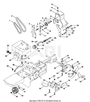 Ariens 901400 (000101 - ) RT8020, 8hp Kohler, 20