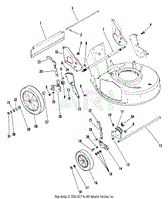 Ariens 911016 (045201 - 084499) Lm21s, 5hp Tec., Recoil, 21