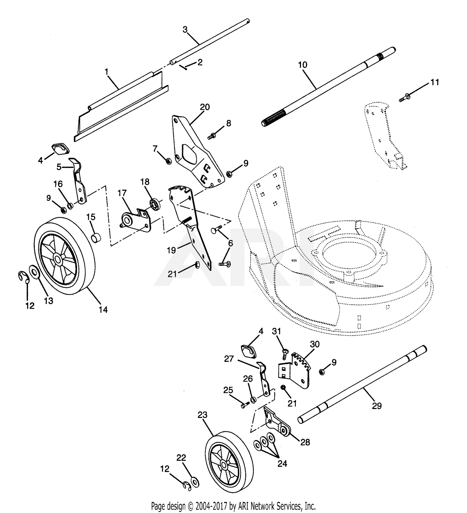 29 Ariens Lawn Mower Parts Diagram - Wiring Diagram List