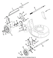 Ariens 911078 (000101 - ) DLM21SEW, 6hp Tec., Electric, 21