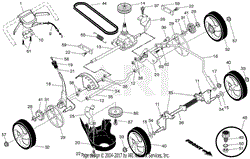 Ariens 911159 000101 010000 LM SP ES Parts Diagrams