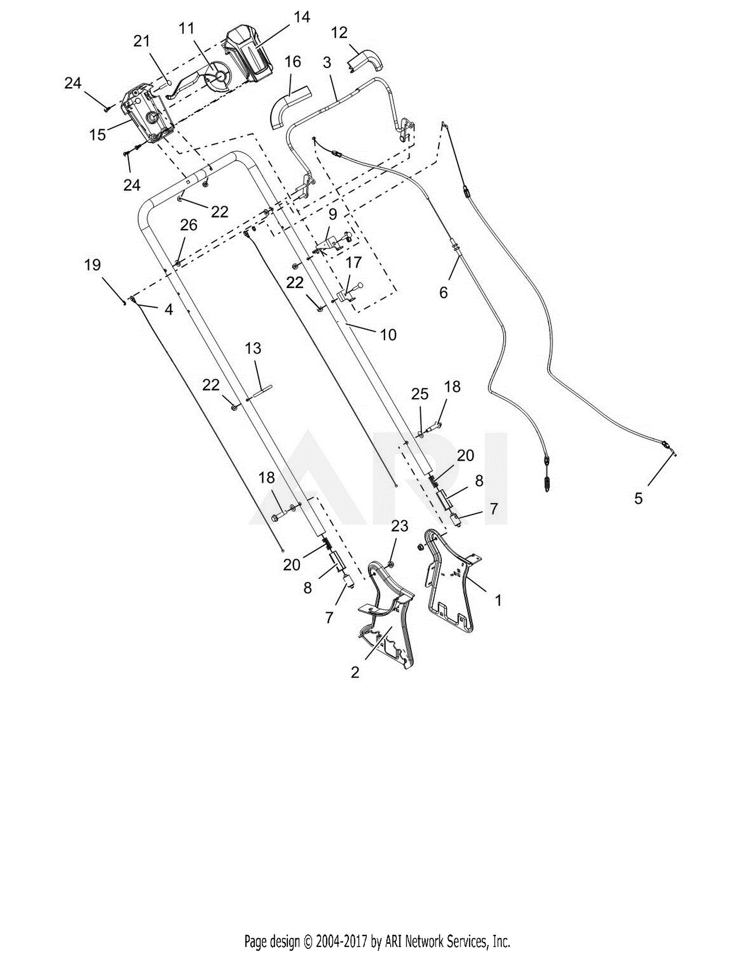 Ariens 911188 (055000 - ) Razor LMSP Parts Diagrams