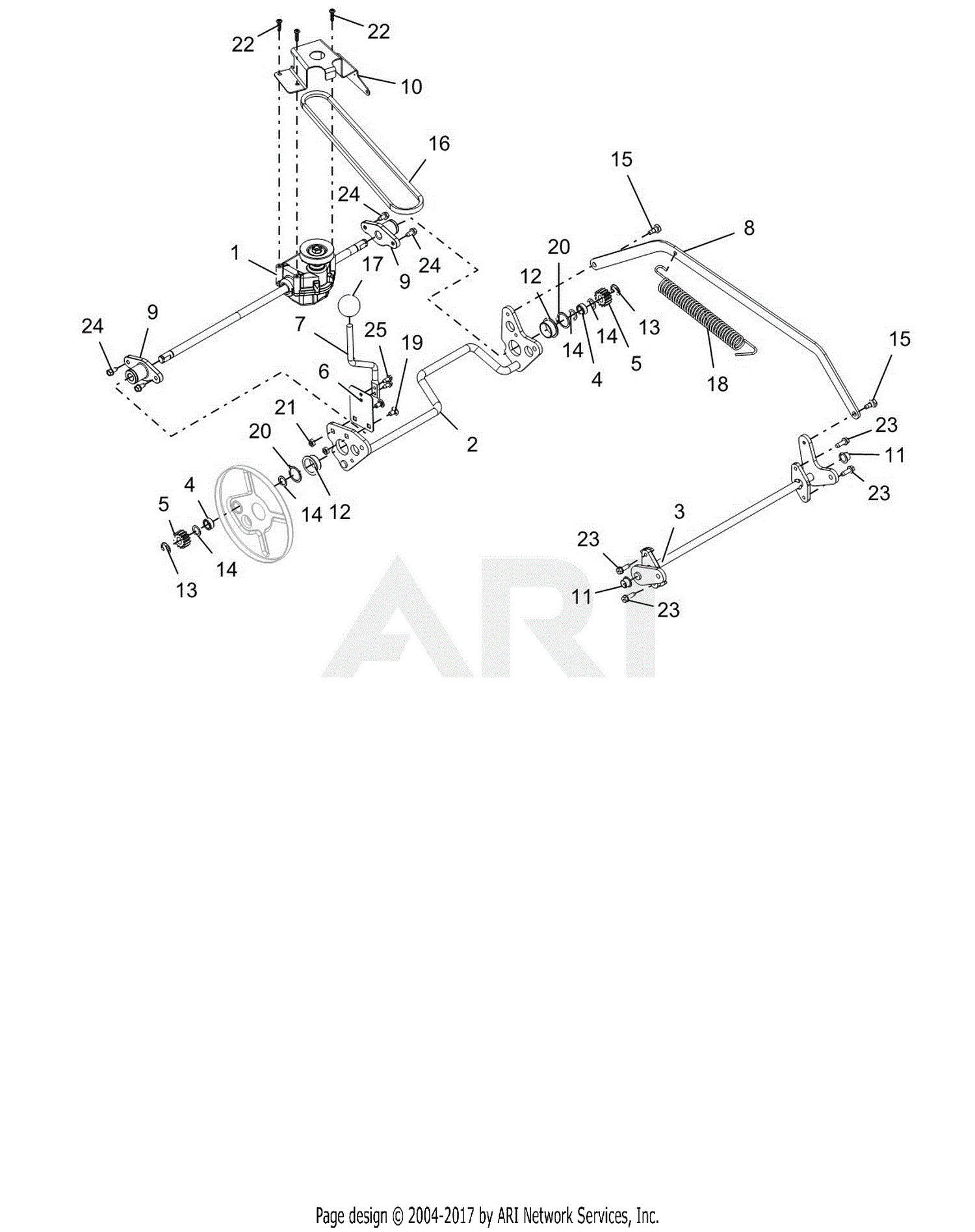 Ariens 911188 (055000 - ) Razor LMSP Parts Diagram for Transmission And ...