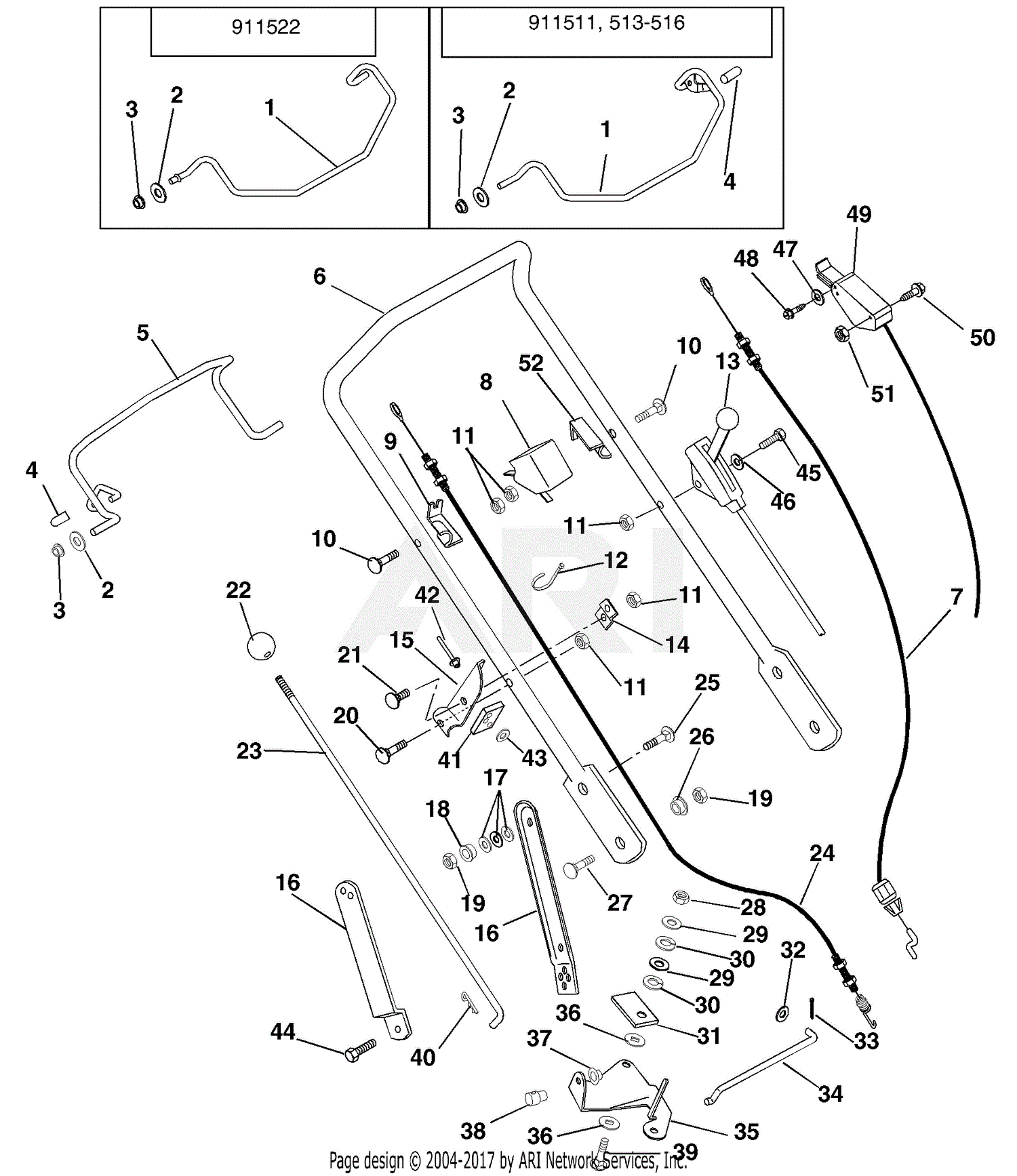 Ariens 911516 outlet