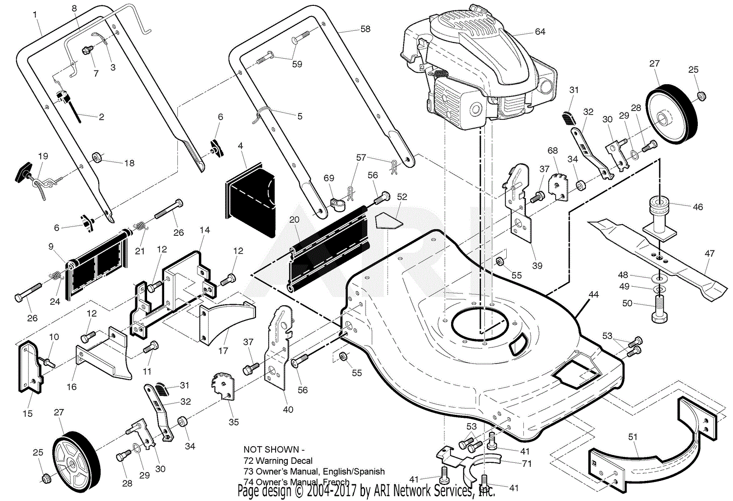 Ariens a173k22 2024