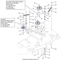 Ariens 991153 (040000 - ) Apex 48 Parts Diagram for Parts List 16 ...