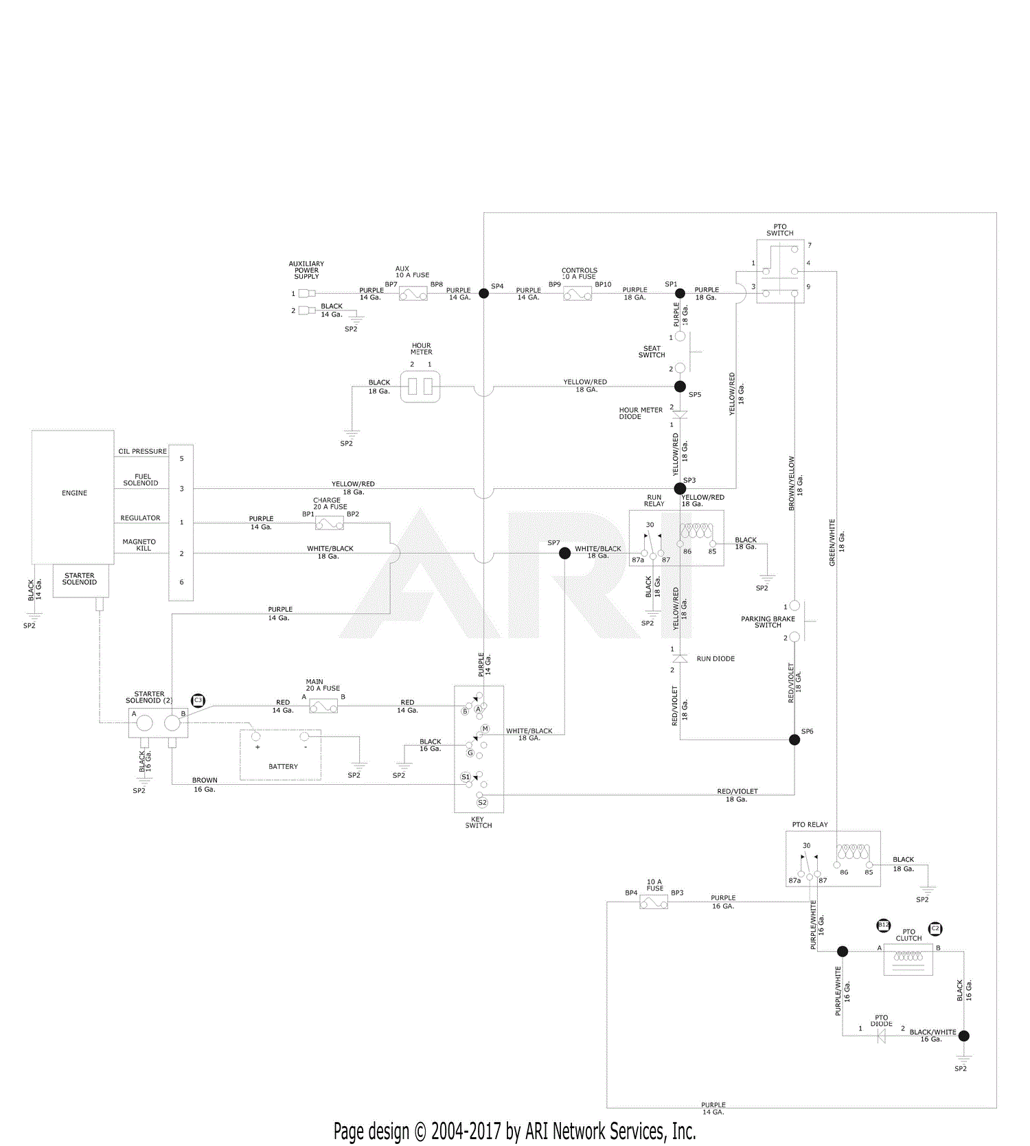 Ariens 991314 (030000 - 034999) Zenith 60 CE Parts Diagram for Wiring ...