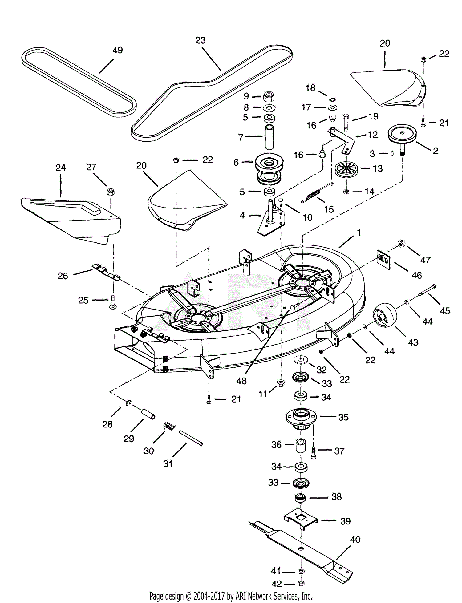 Ariens Lawn Mower Parts Diagram General Wiring Diagram