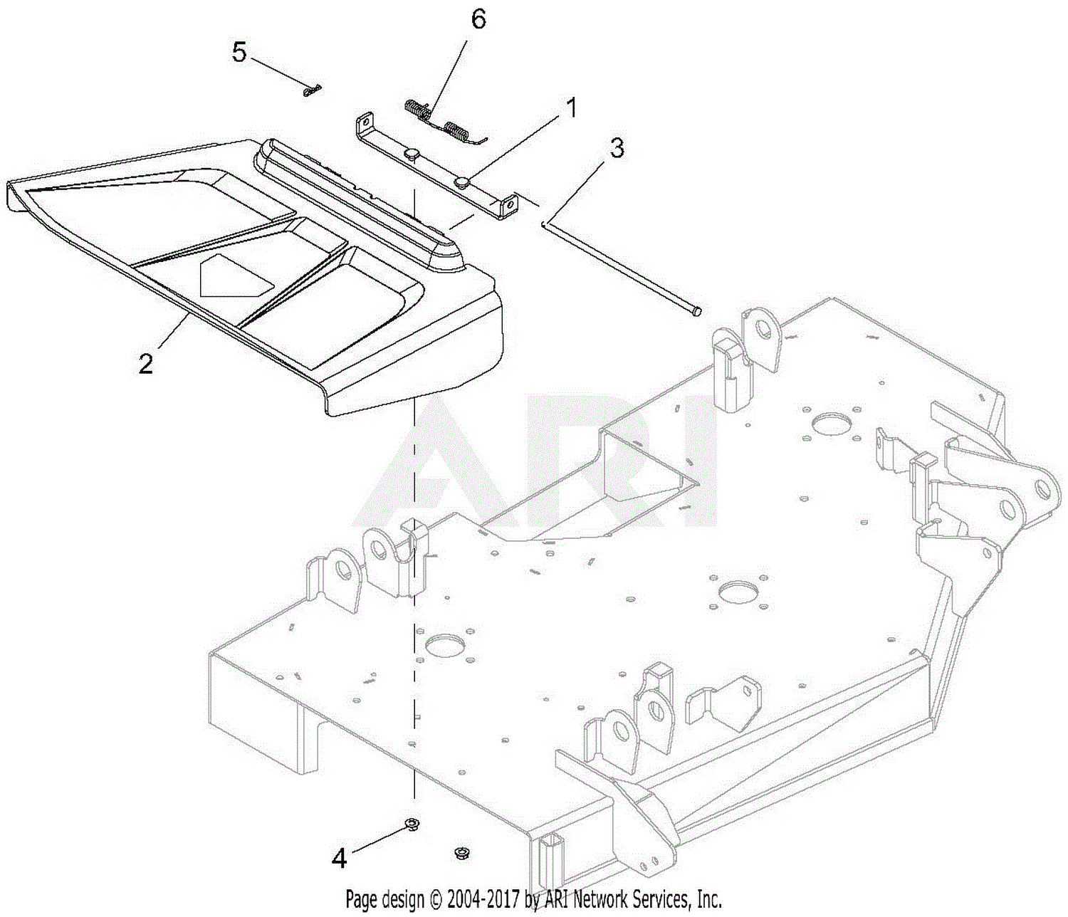 Ariens 915177 000101 015999 Ikon X 52 Parts Diagram for Chute