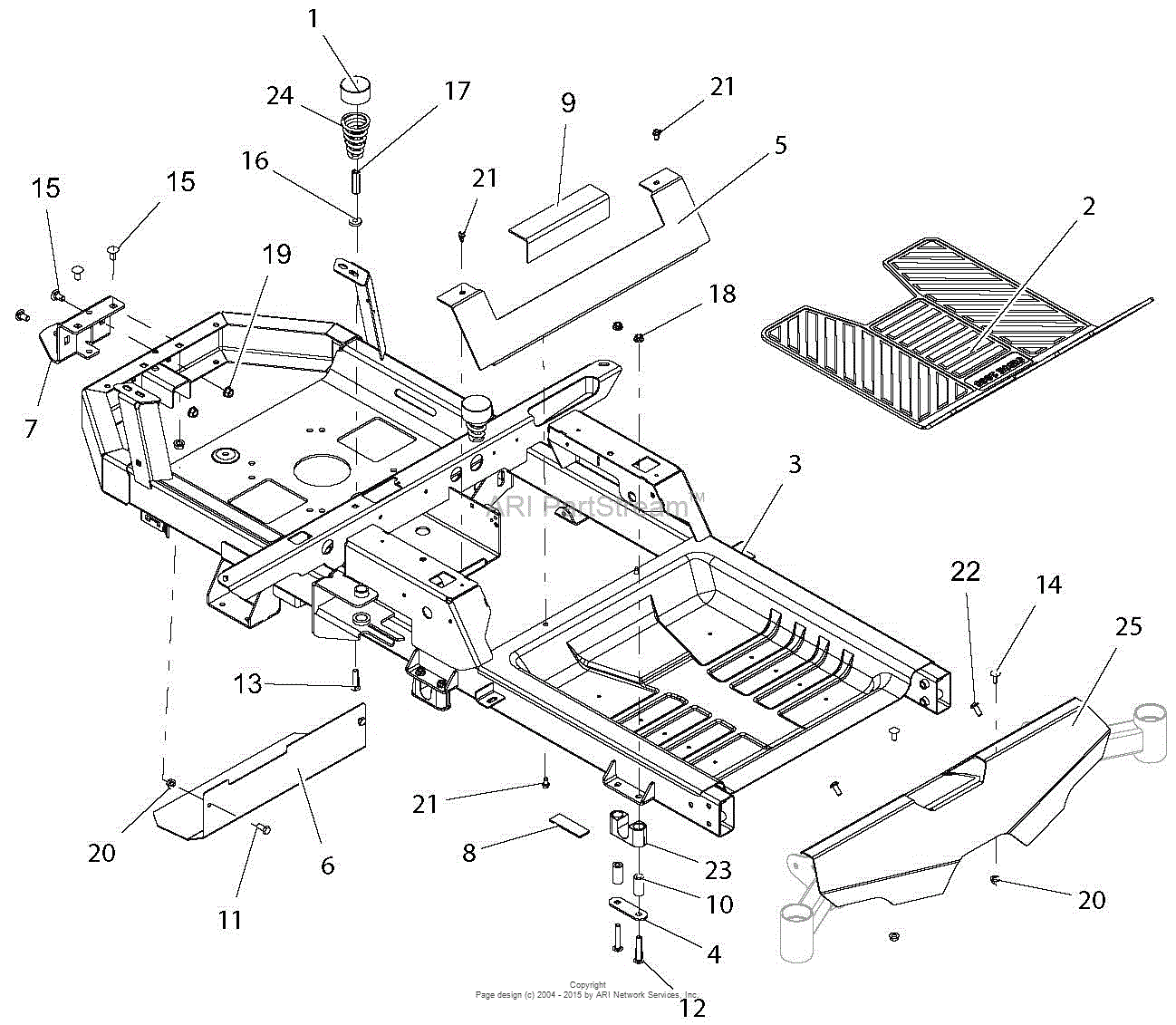 Ariens Ikon X 52 Parts Diagram