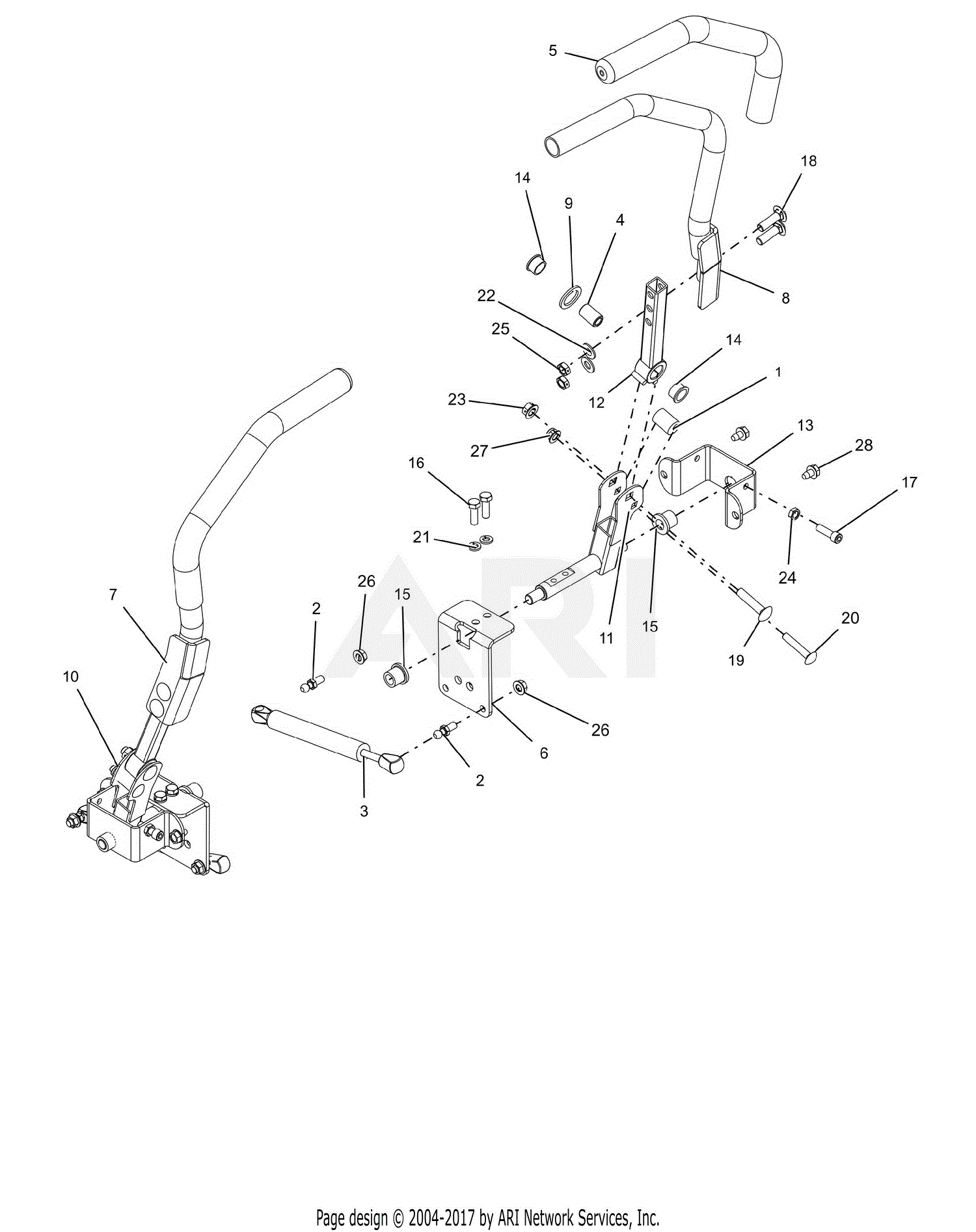 Ariens 915332 (000101 - 029999) IKON X 52 CE Parts Diagram for Controls