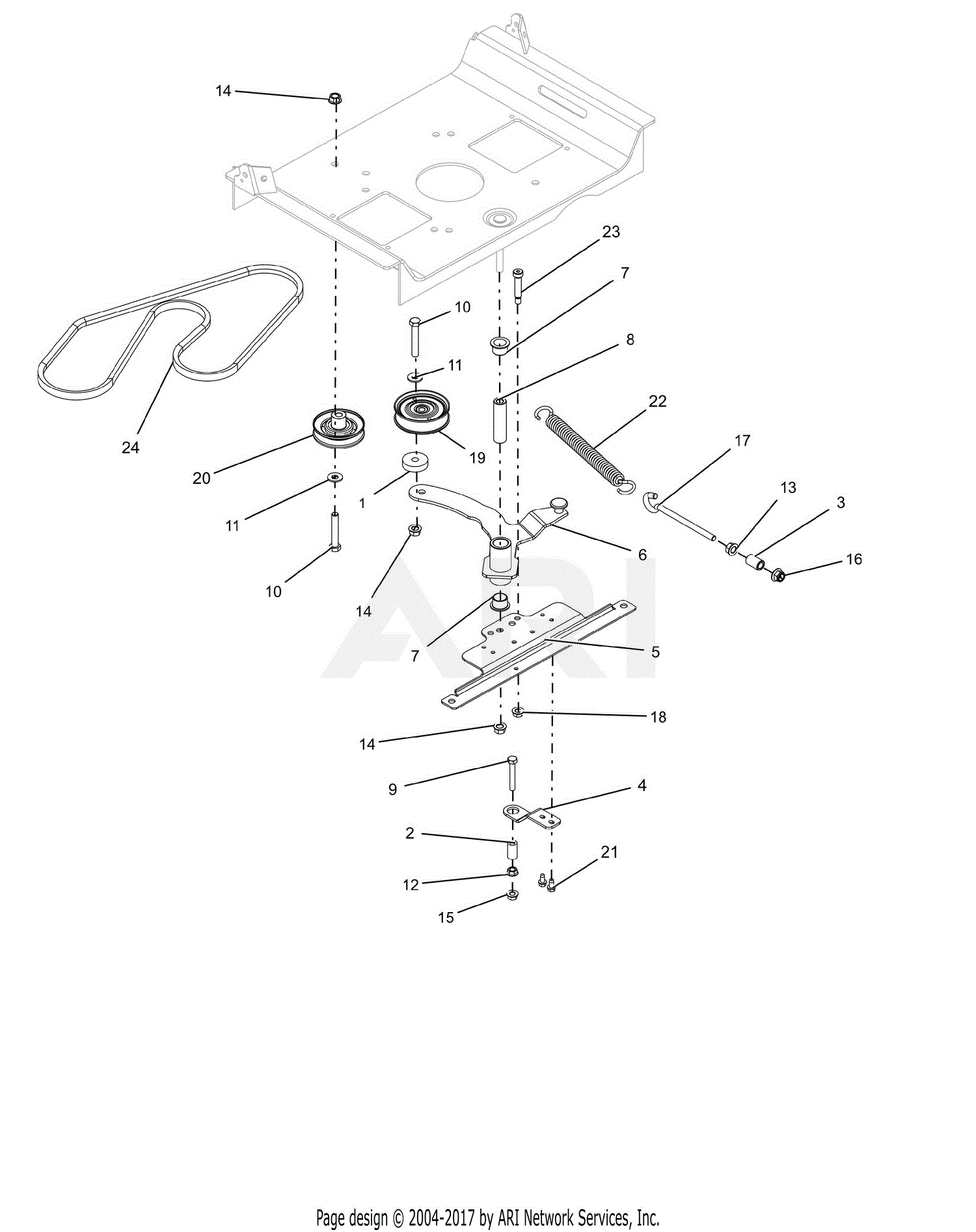 Ariens 915332 (000101 - 029999) IKON X 52 CE Parts Diagram for ...