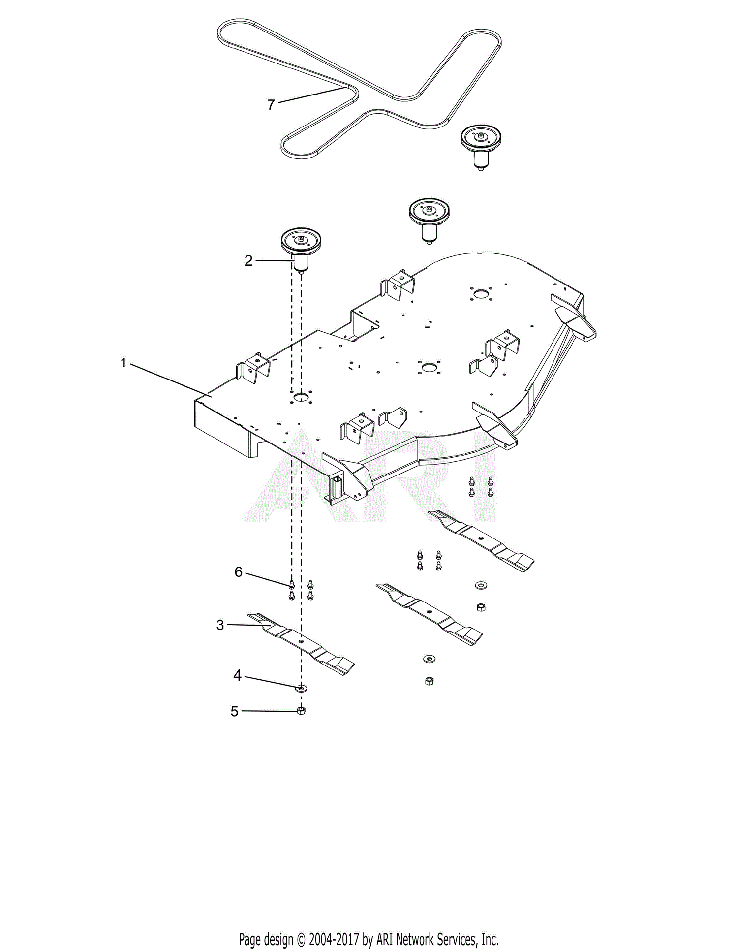 Ariens ikon x outlet 52 deck belt