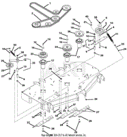 Ariens 991056 (000101 - ) Max Zoom 2560 Parts Diagram for Wiring 