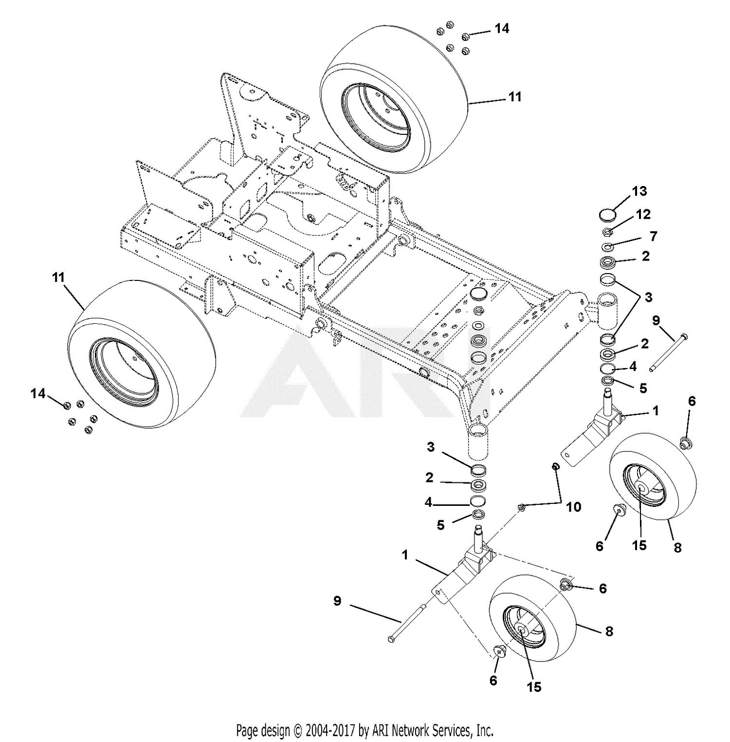 Ariens 991087 (020000 - 029999) Max Zoom 60, Kohler, 60 ... ariens zero turn wiring diagram 